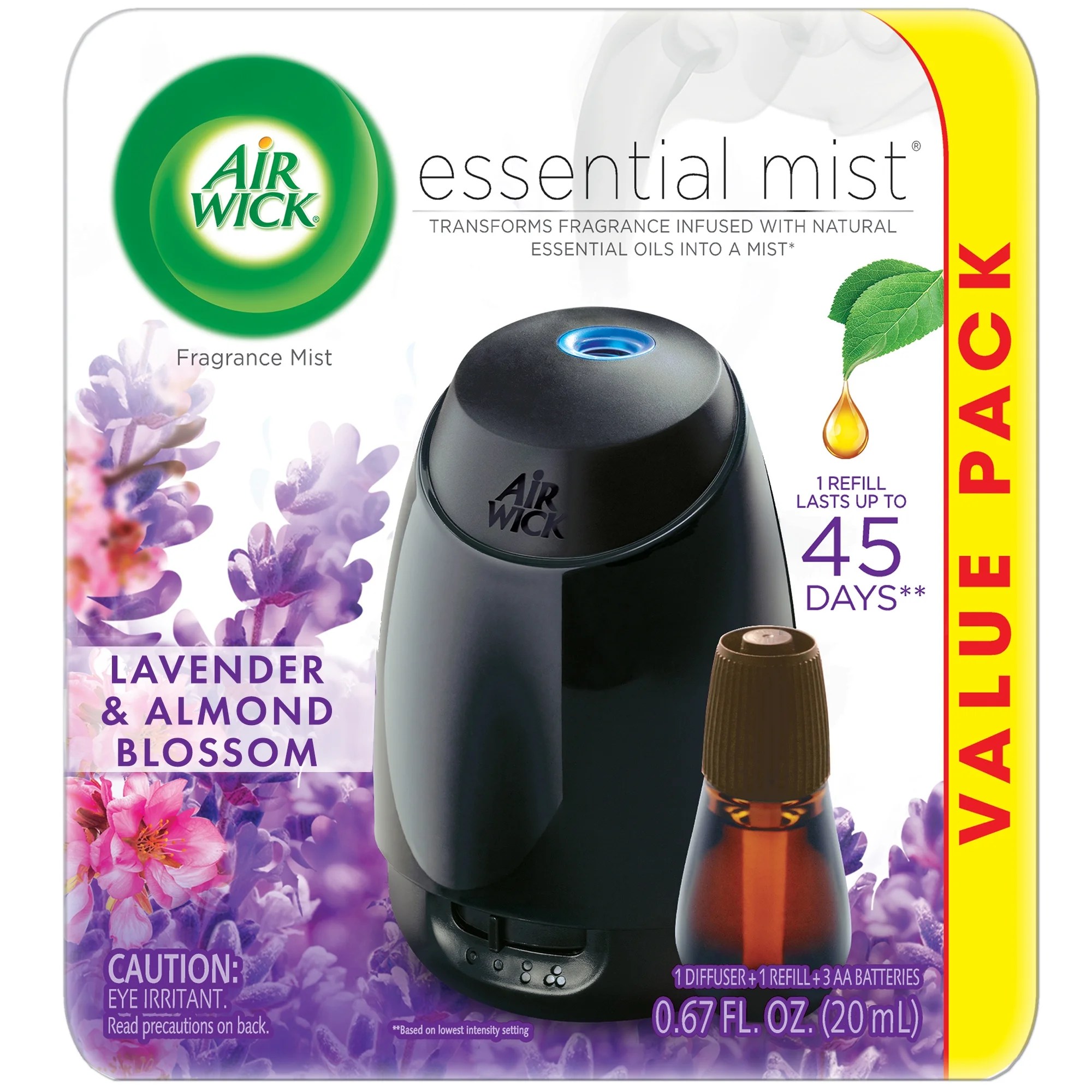 Air Wick Essential Mist Lavender Diffuser Kit