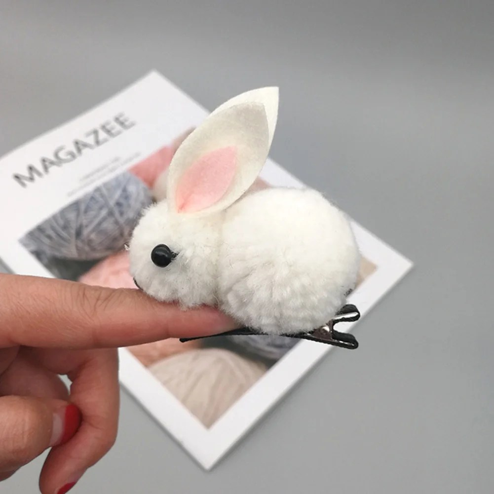 Cute Felt ThreeDimensional Bunny Plush Rabbit Ears