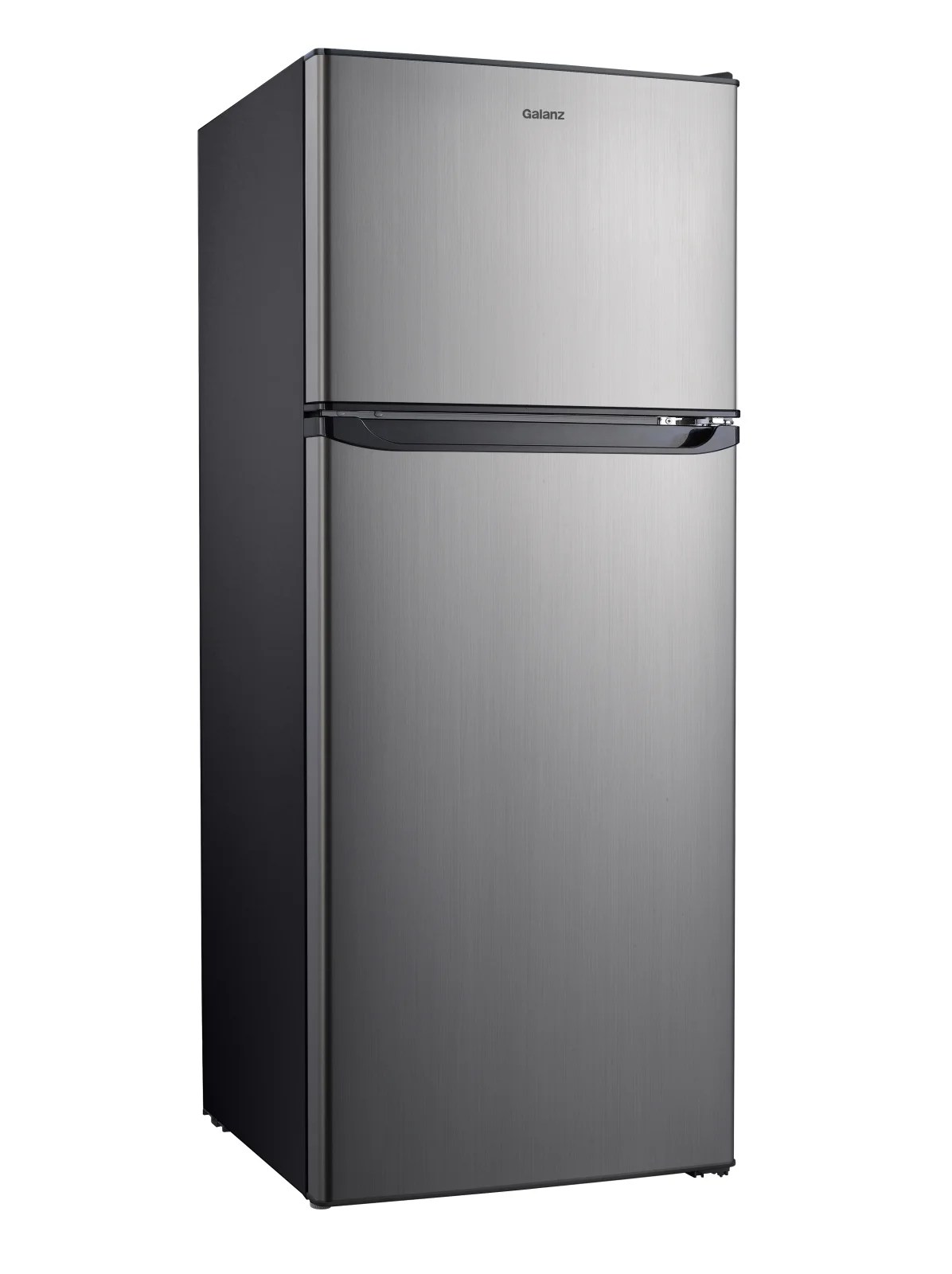 Galanz 10 Cu Ft Top Freezer Refrigerator, Frost Free, Stainless Look