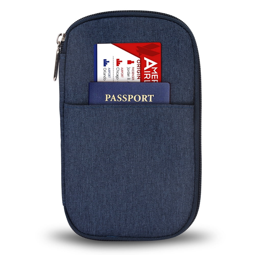 Omouboi Passport Wallet Passport Holder Travel Ticket Passport Credit