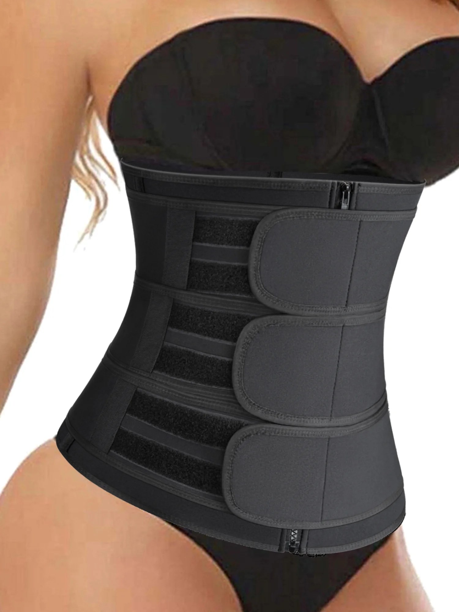MISS MOLY Women's Waist Trainer 3 Belt Extra Firm Control Trimmer Hot