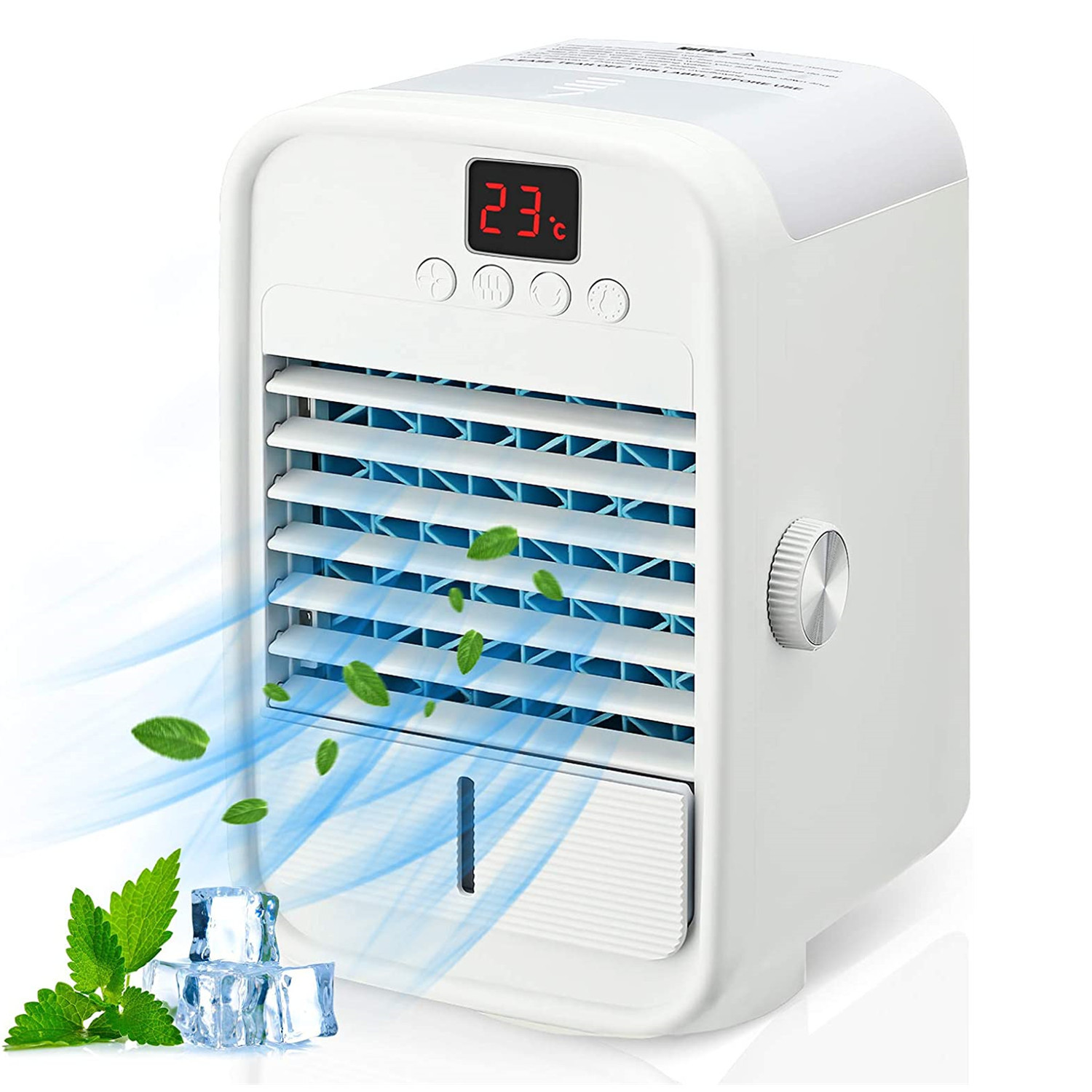 Portable Air Conditioner, 3IN1 Evaporative Air Cooler, Portable Fan