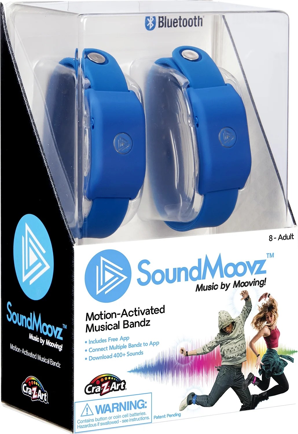 SoundMoovz Musical Bandz by CraZArt Blue