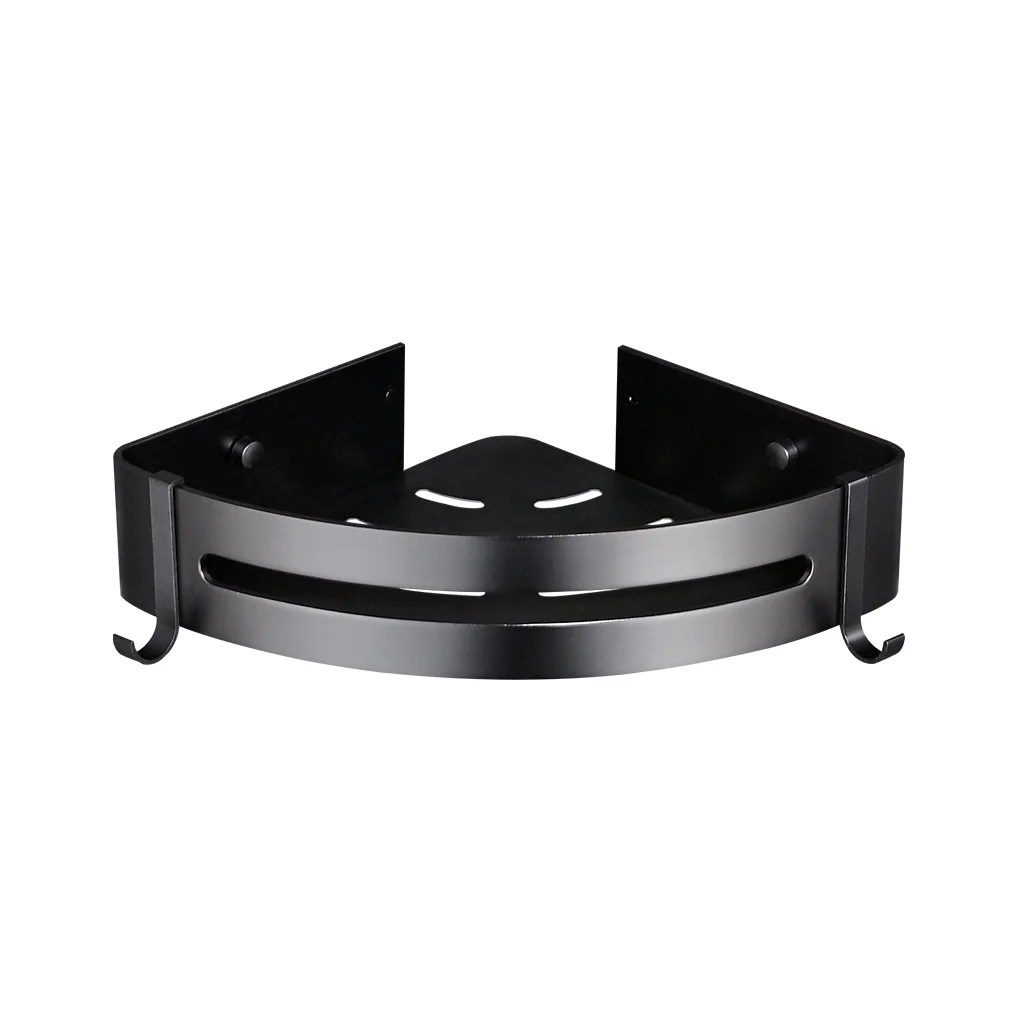 Corner Shelf Bathroom Shower Room Storage Wall Holder Aluminum Shelf