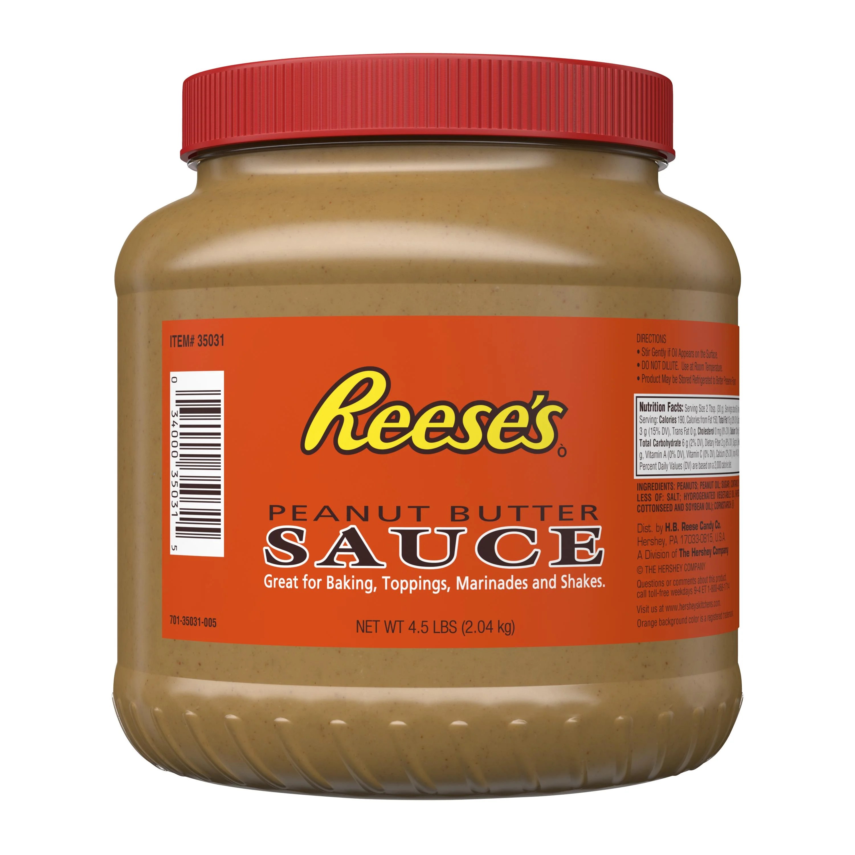 Reese's, Pourable Peanut Butter, 4.5 lbs.