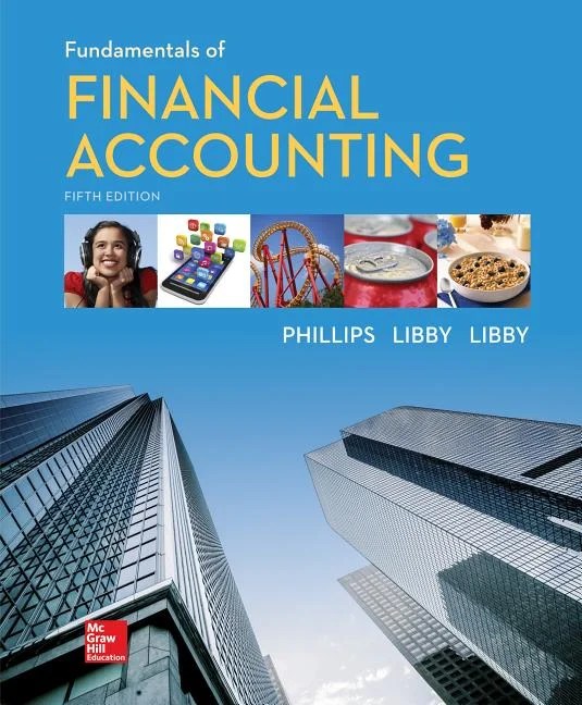 Fundamentals of Financial Accounting (Edition 5