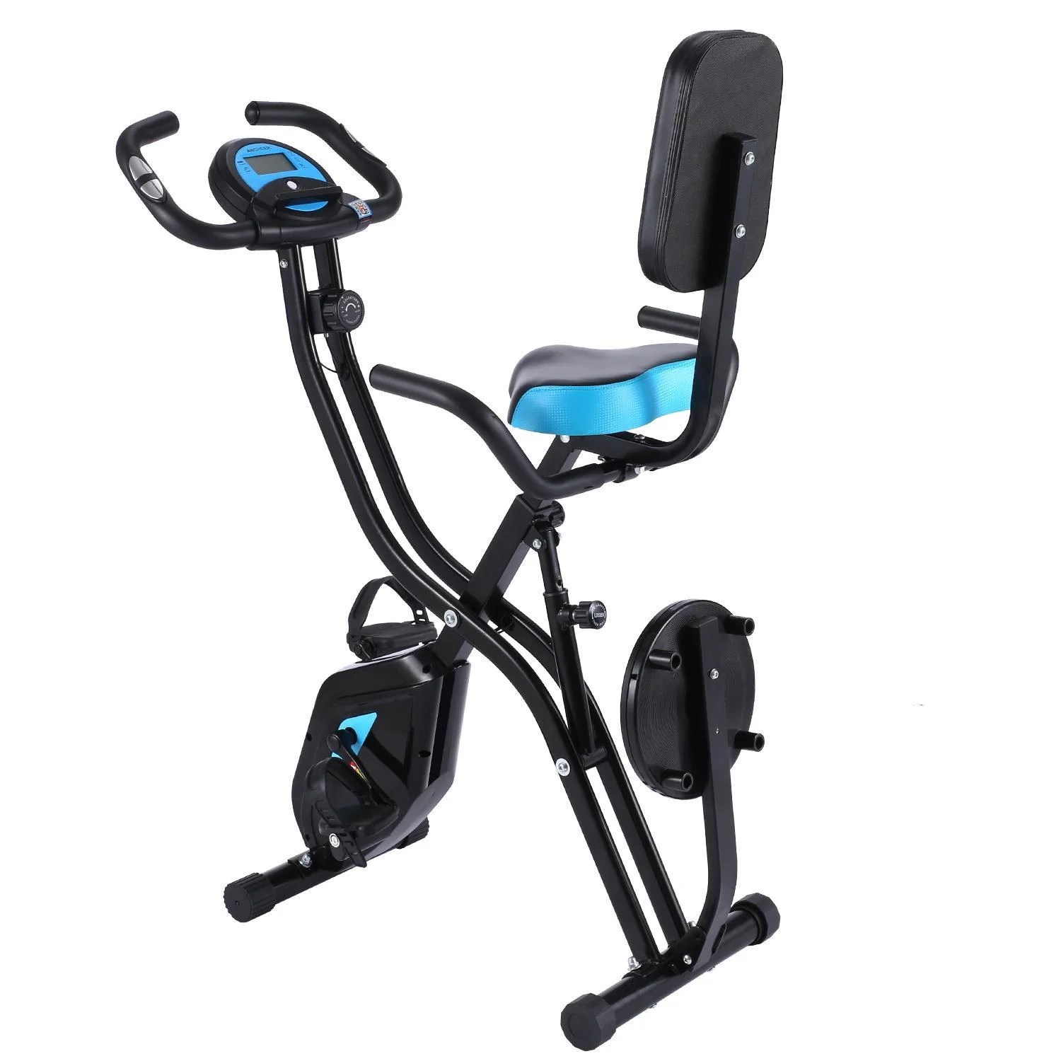3in1 Exercise Bike with APP,Digital Monitor,10 Level Resistance,Twister
