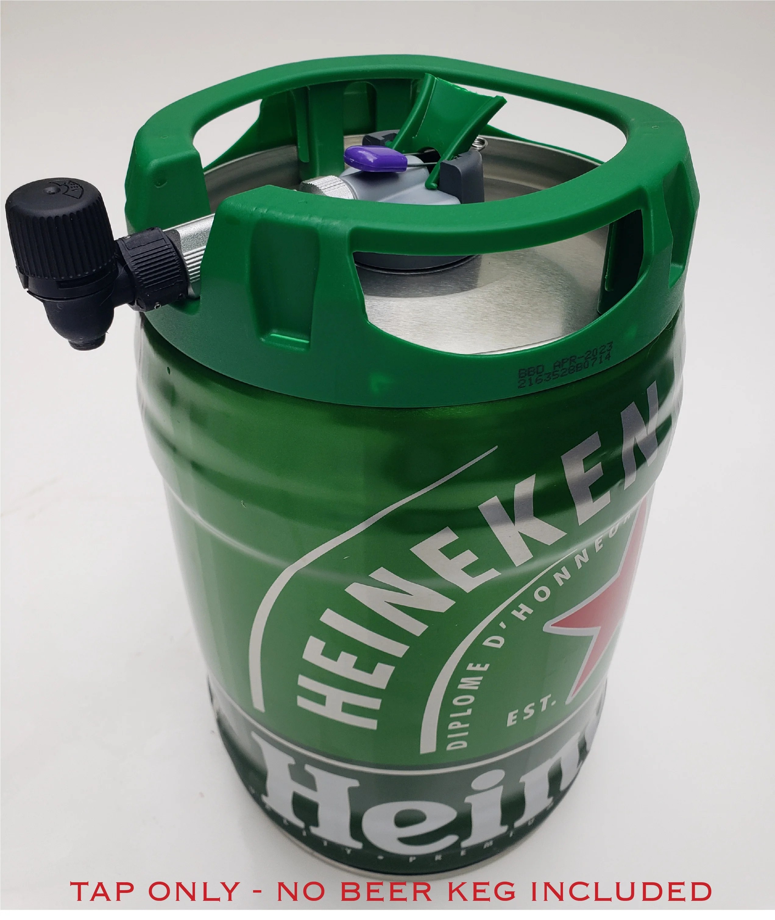 Better tap faucet for Heineken 5L Kegs for pouring without excessive