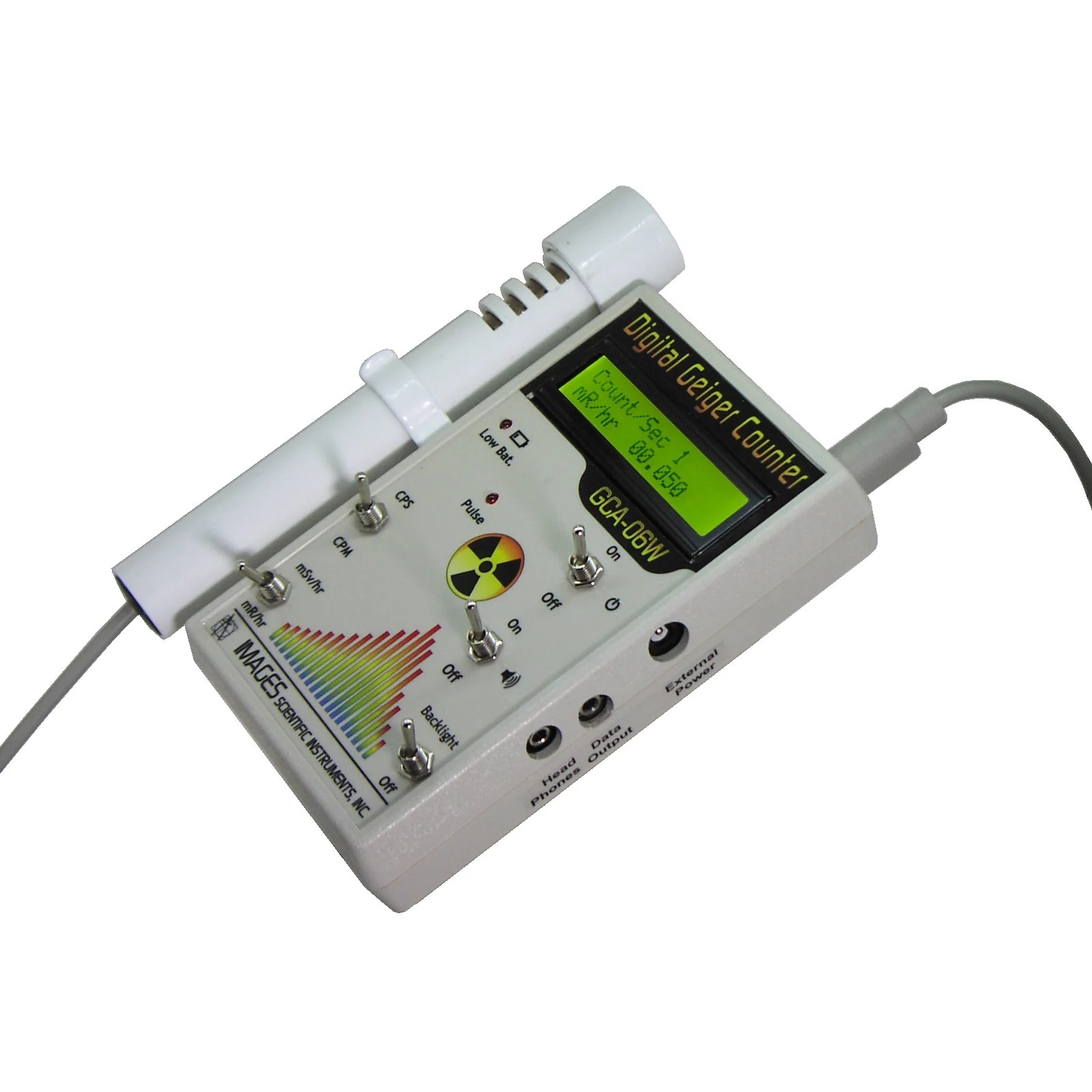 GCA06W Professional Digital Geiger Counter Radiation Monitor with