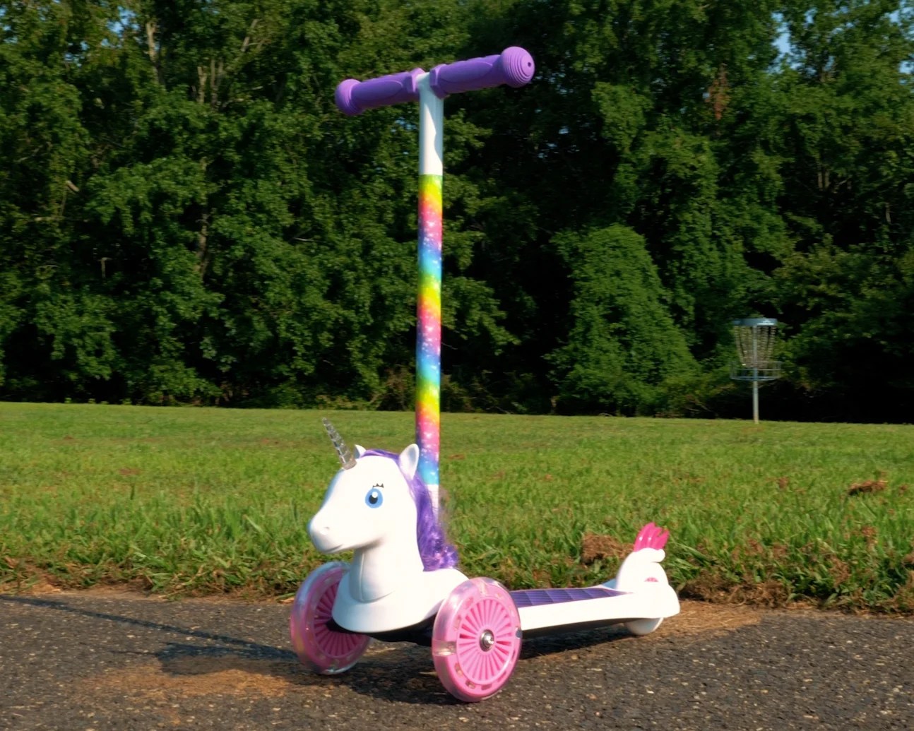 Dimension Unicorn 3D Scooter with 3 wheels and tilt to turn eBay