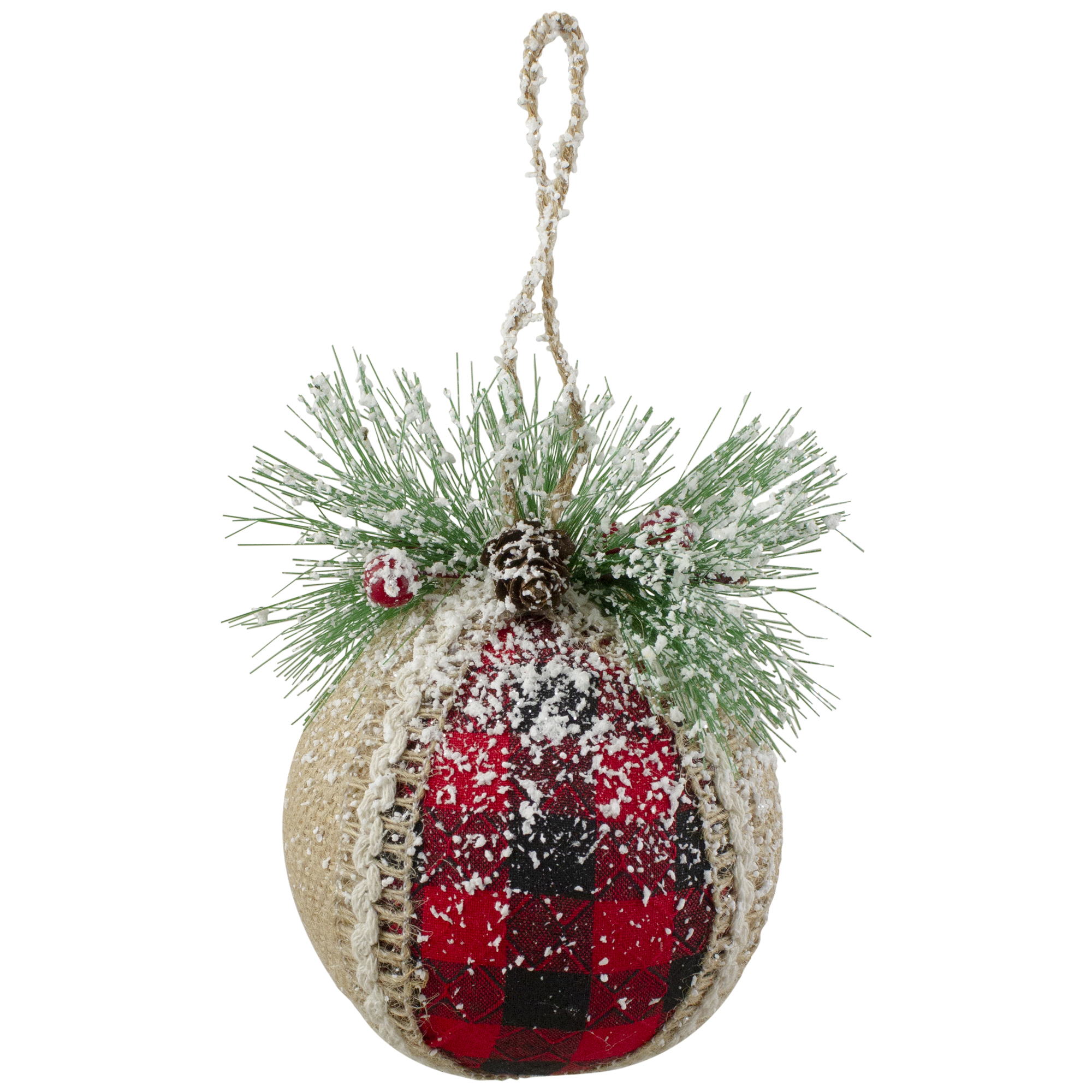 Red And Black Christmas Ornaments 
