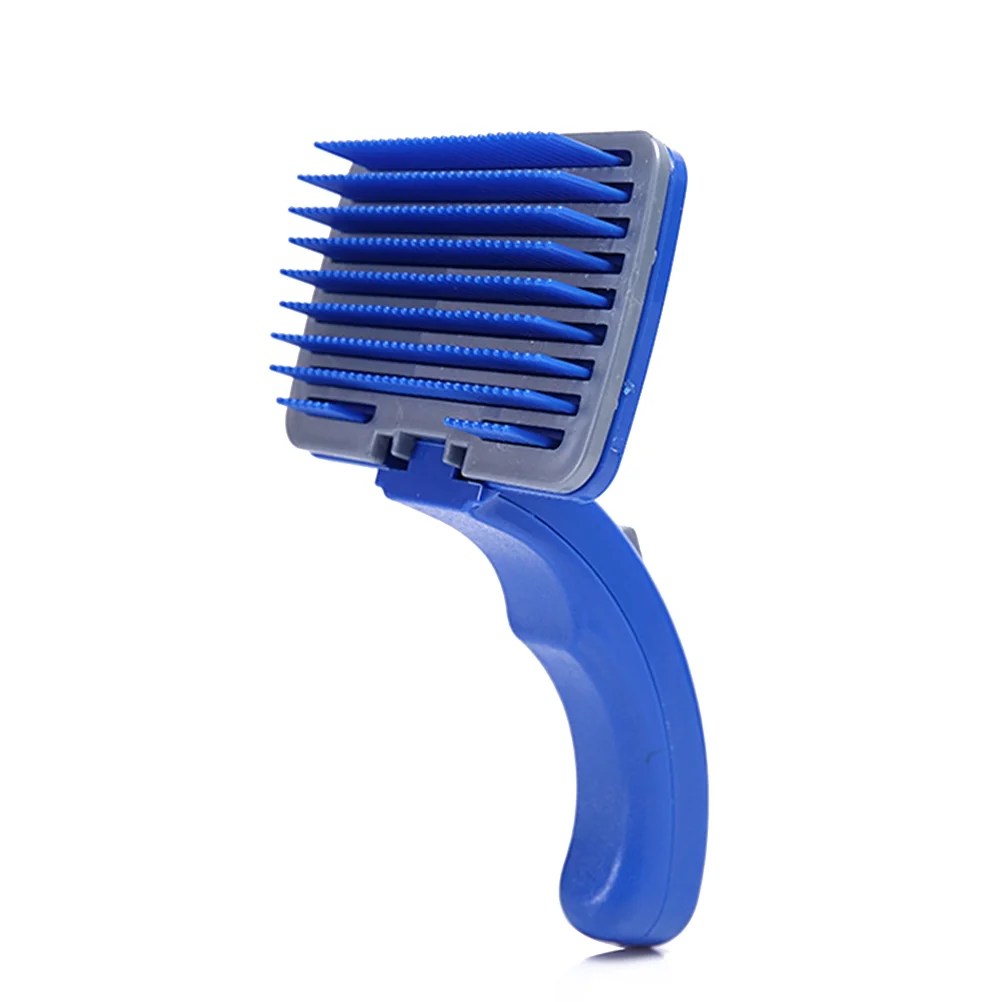 Pet Dog Plastic Grooming Comb Shedding Small Comb for Dogs Puppy (Blue