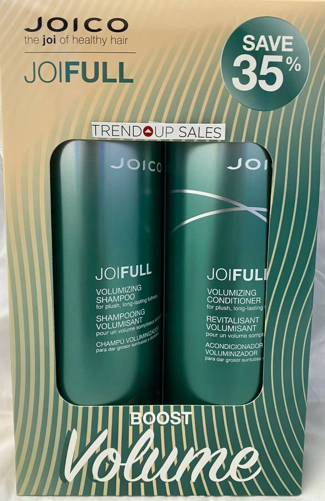 Joico JoiFull Volumizing Shampoo & Conditioner Duo 33.8oz / Liter