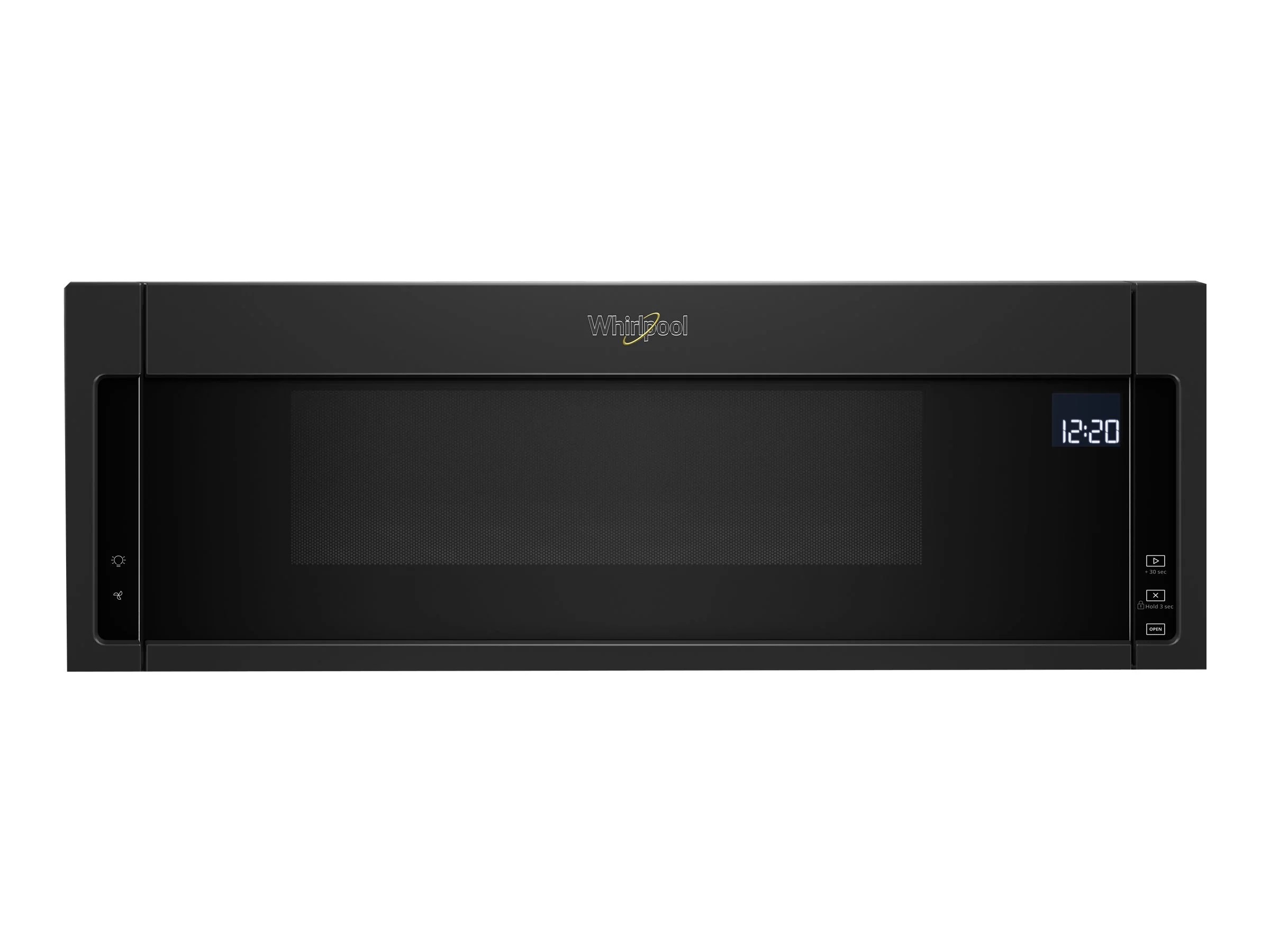 Whirlpool WML75011HB Microwave oven overrange 1.1 cu. ft 1000 W black with builtin