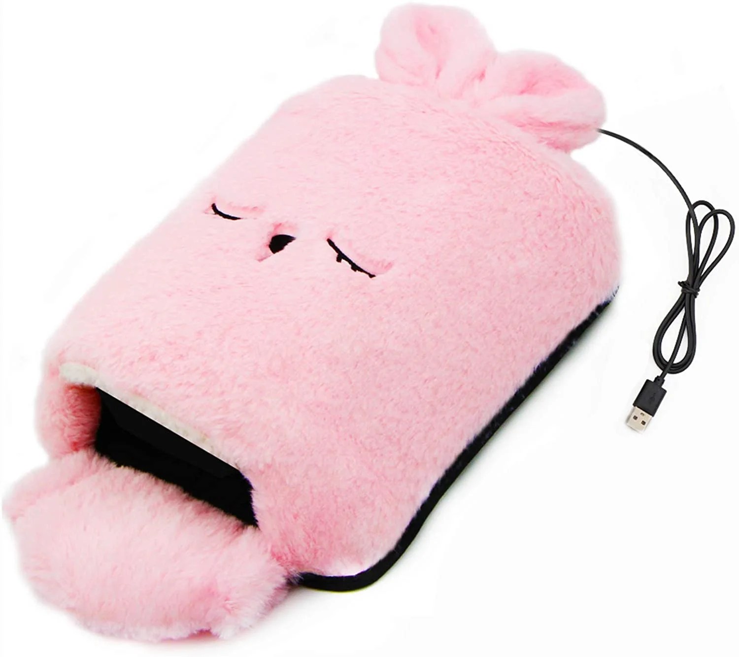 USB Heated Mouse Pad Hand Warmer 3 Temperatures/Time Limits