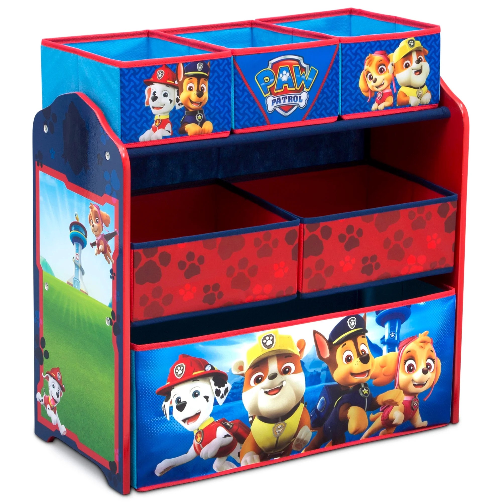 PAW Patrol Design & Store MultiBin Toy Storage Organizer by Delta