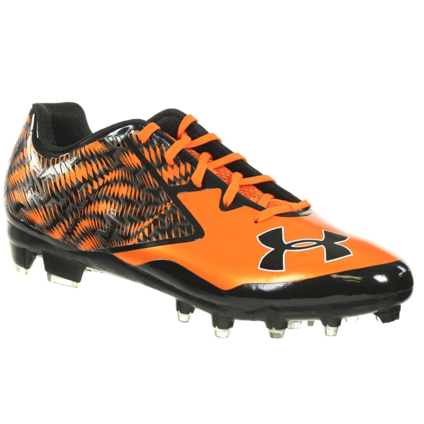 Under Armour Men's Football Cleats Nitro Low Low Mc Cbn Orange Black