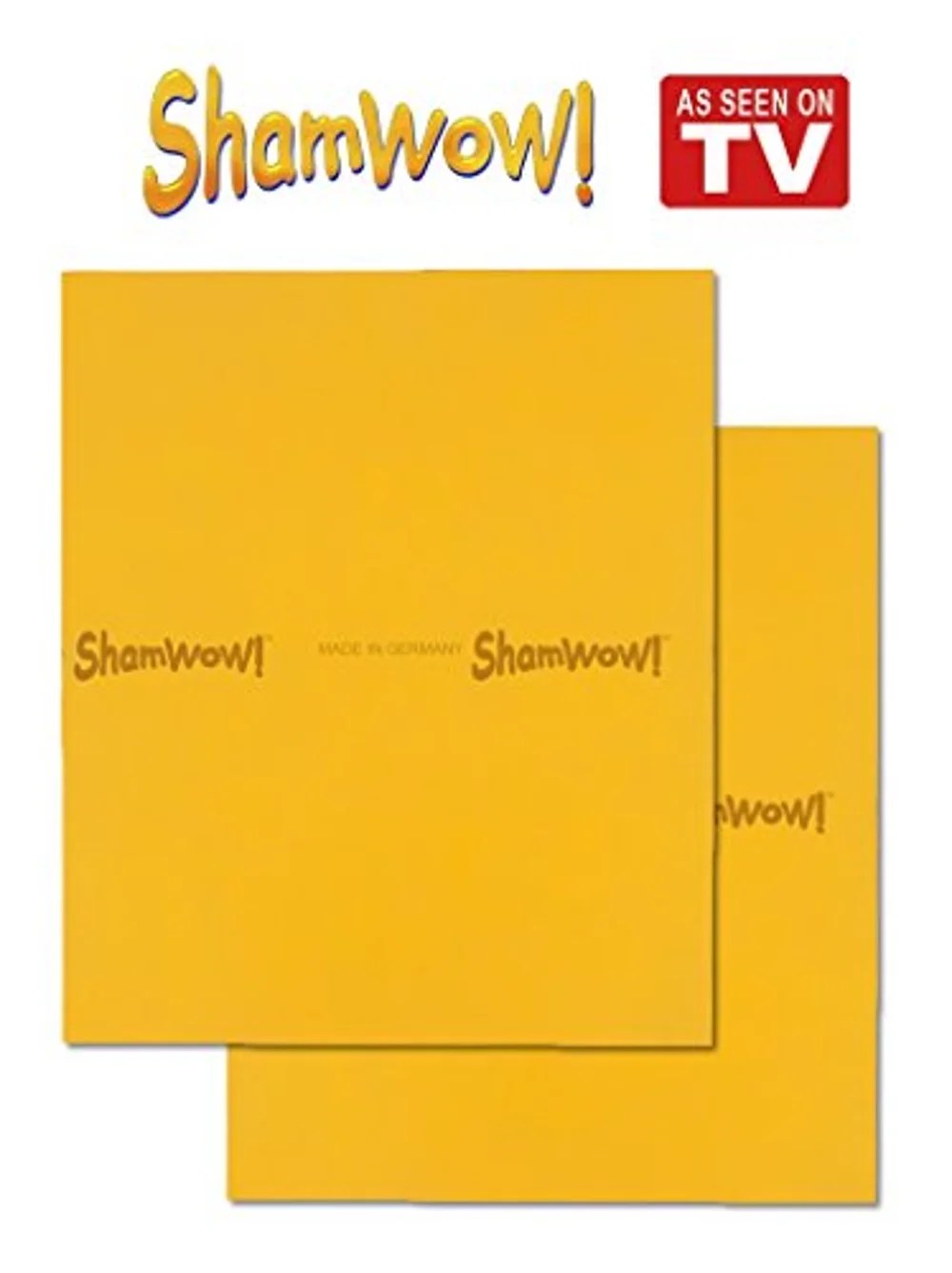The Original Shamwow Super Absorbent Multipurpose Cleaning Shammy