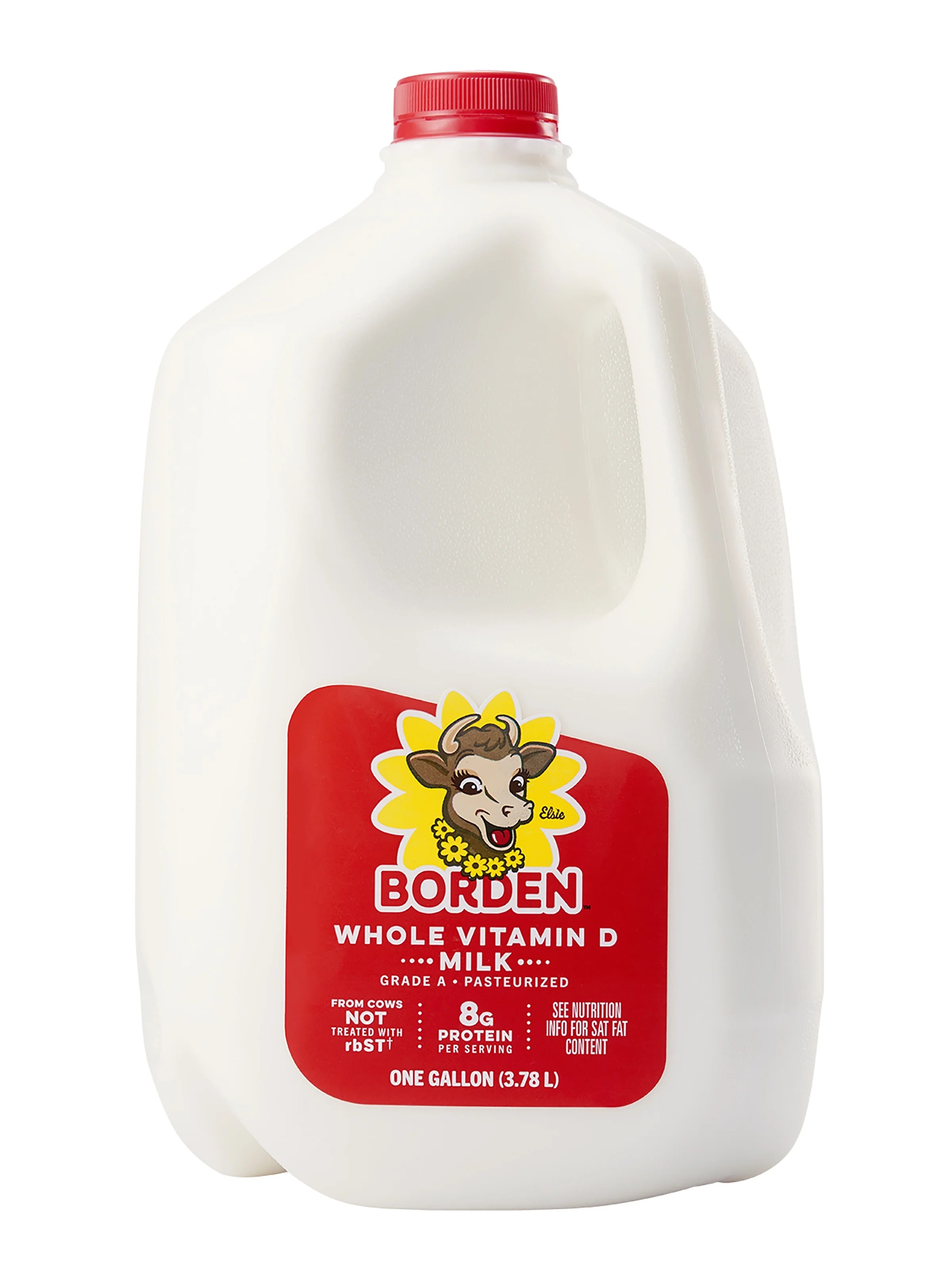 Borden Vitamin D Whole Milk, 1 Gallon