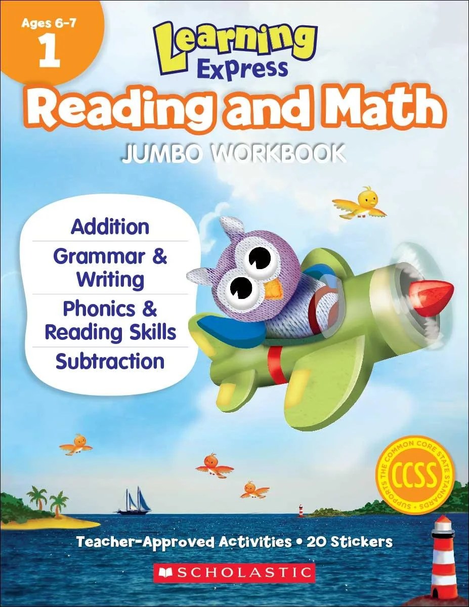 Learning Express Learning Express Reading and Math Jumbo Workbook