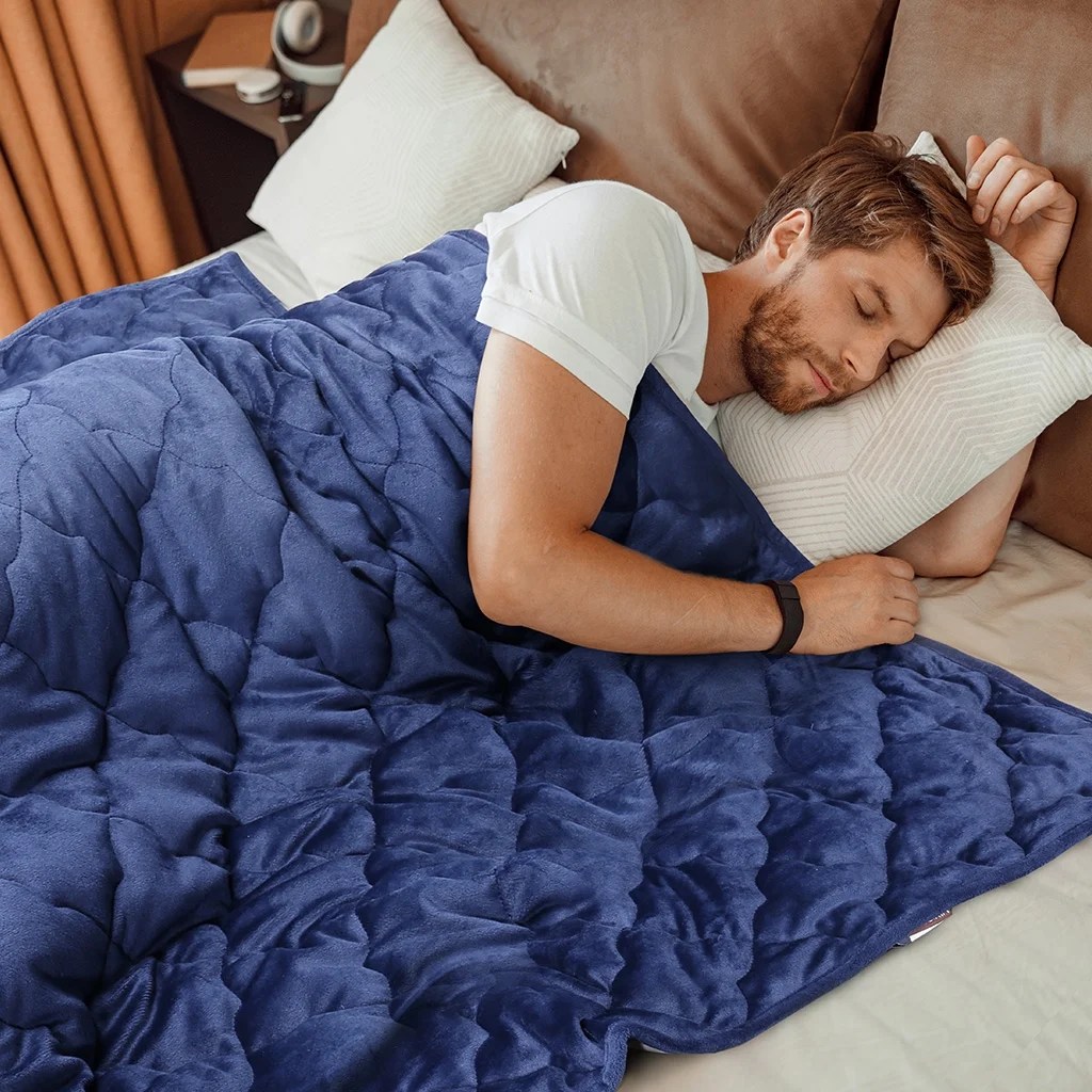 BlanketReversible Weighted Blanket for Adult 20 lbs, 72 x 80 Inches