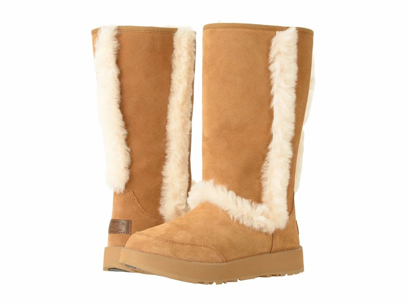 UGG UGG Sundance Waterproof Women's Fur Trim Boot 1017511 Walmart