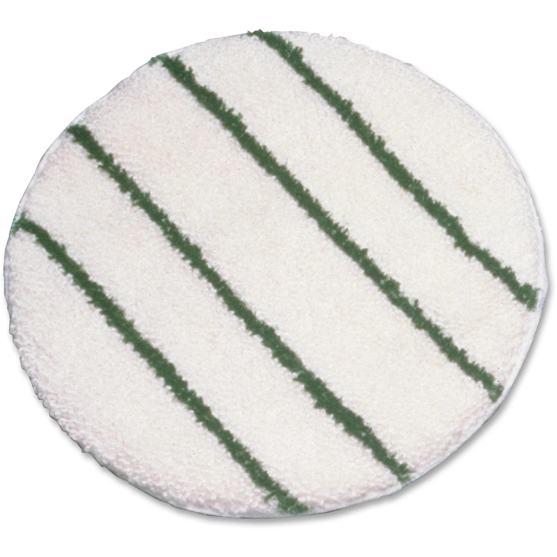 Rubbermaid Commercial White/Green Low Profile ScrubStrip Carpet