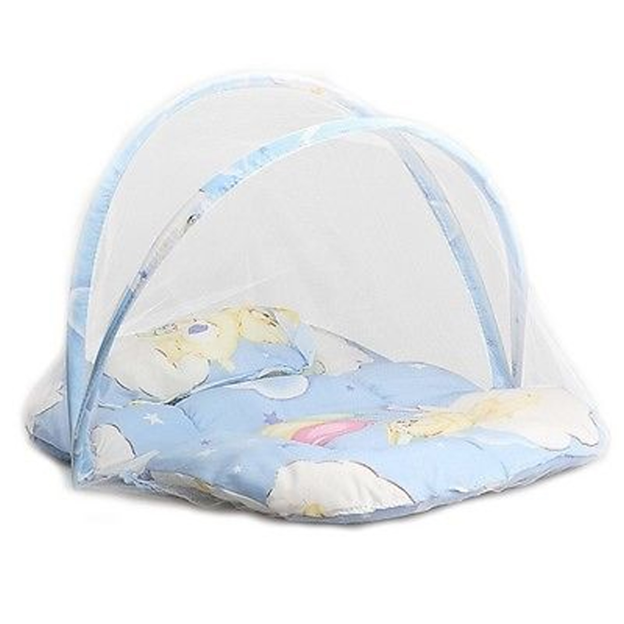 GuliriFei Portable Foldable Kids Bed Zipper Mosquito Net Tent Crib
