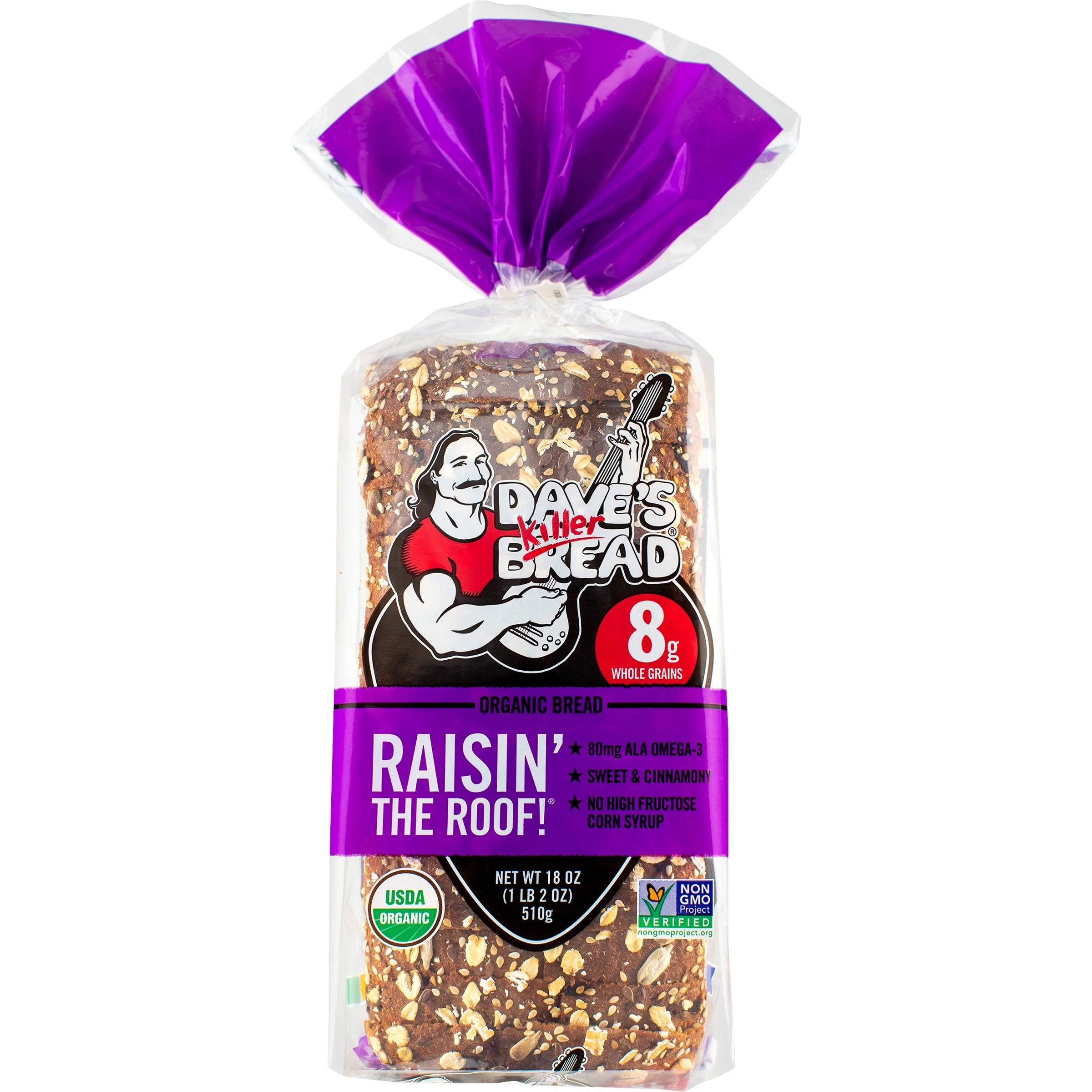 Dave's Killer Bread® Raisin' the Roof!® Organic Bread 18 oz. Loaf