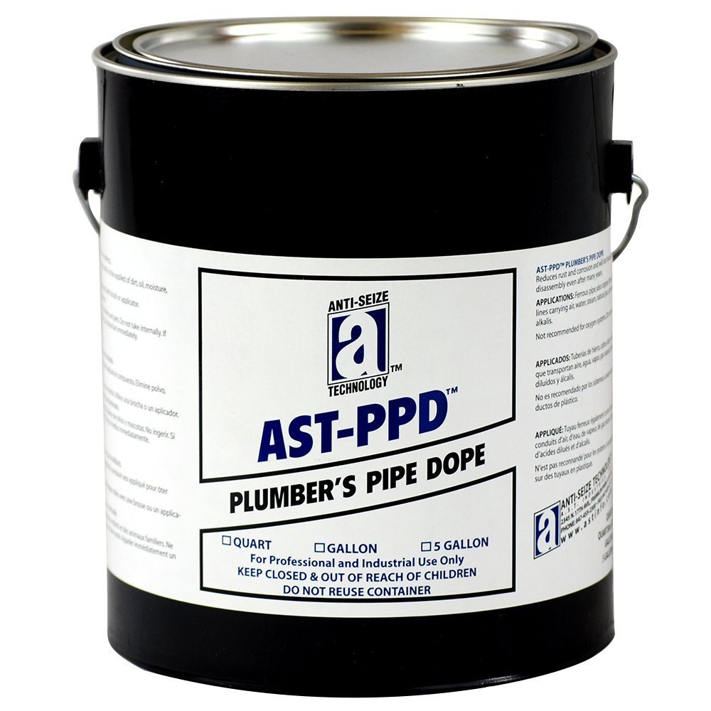 ASTPPD 25130 Plumbers Pipe Dope, Professional Grade, 1 gal, Tan