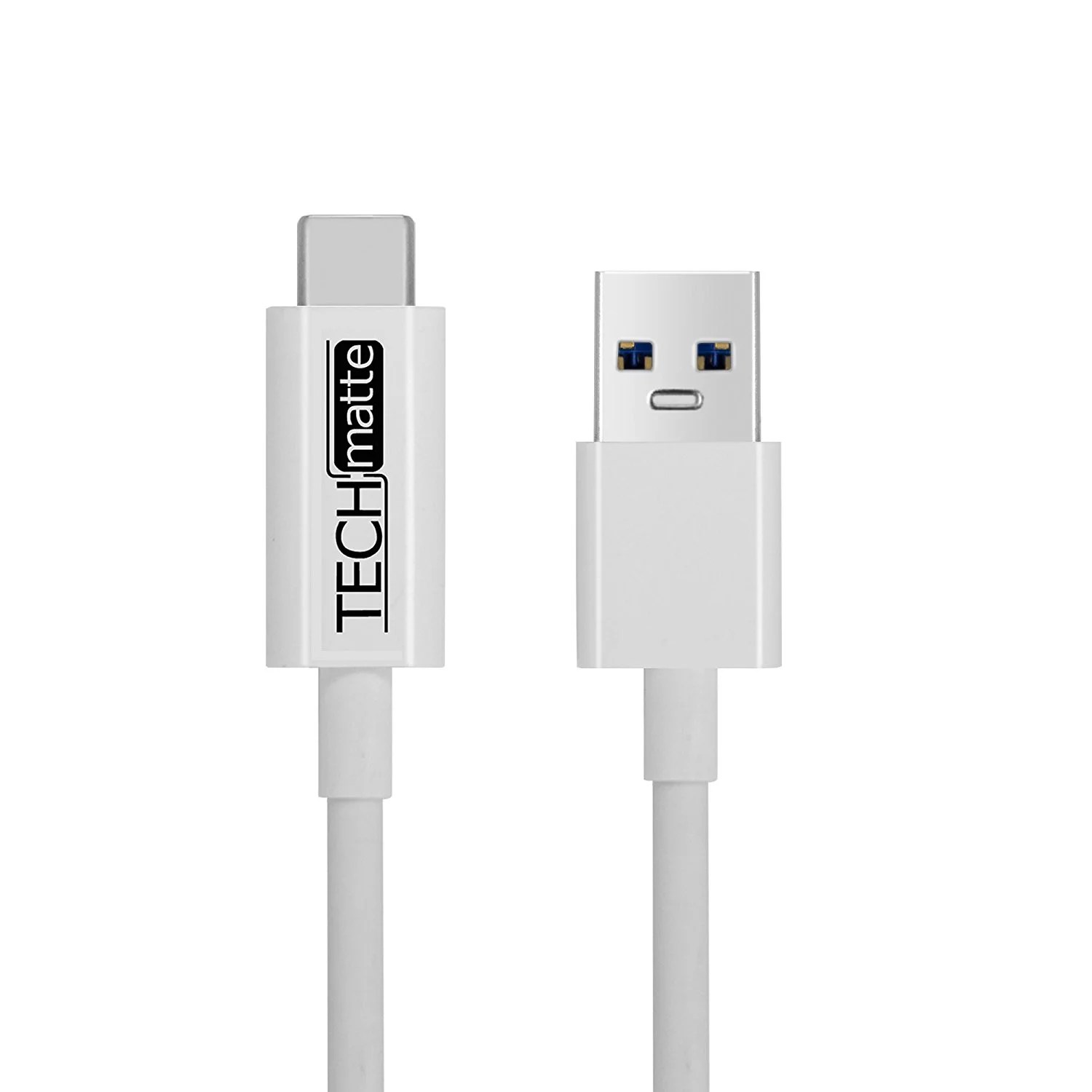 TechMatte USB 3.0 TypeC to TypeA (USBC to USB) Cable Compatible with