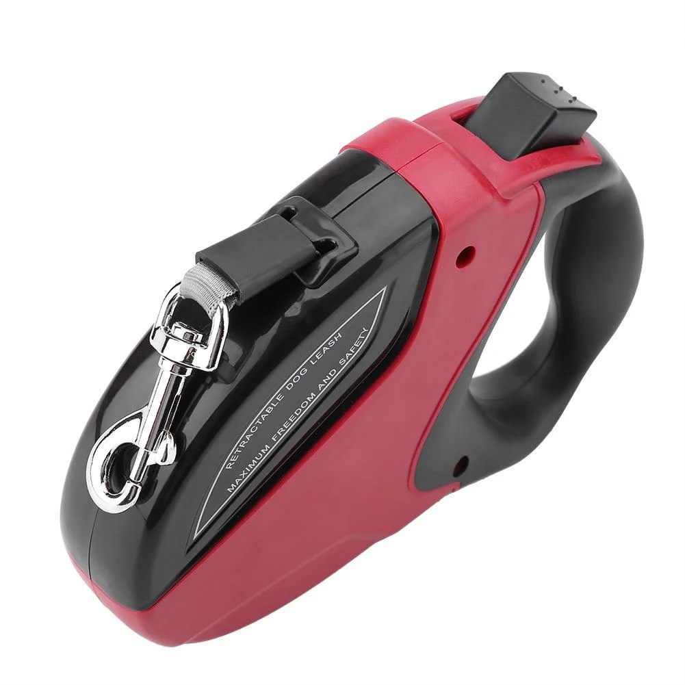 Greensen Big Dog Collar Automatic Retractable Dog Leash Firm Puppy