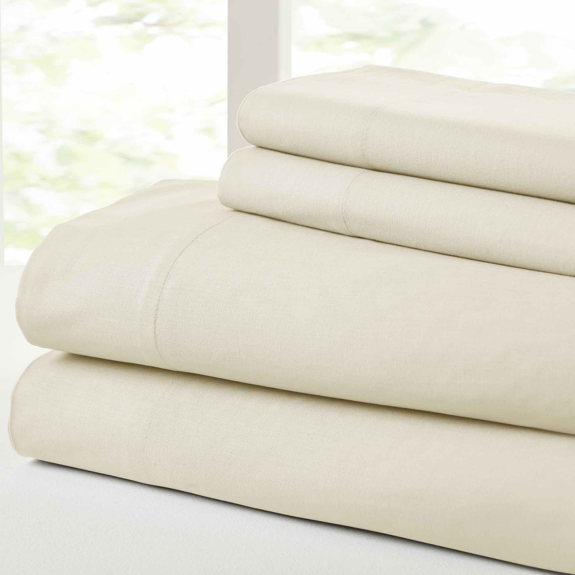 Aircloud Vintage Washed 100 Combed Cotton Sheet Set