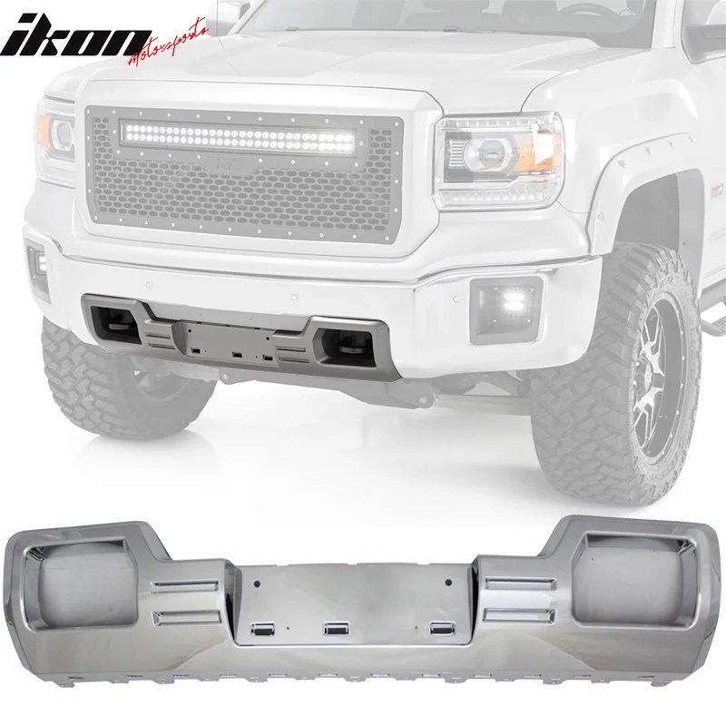 Ikon Motorsports Compatible with 1415 GMC Sierra 1500 Front Skid Plate