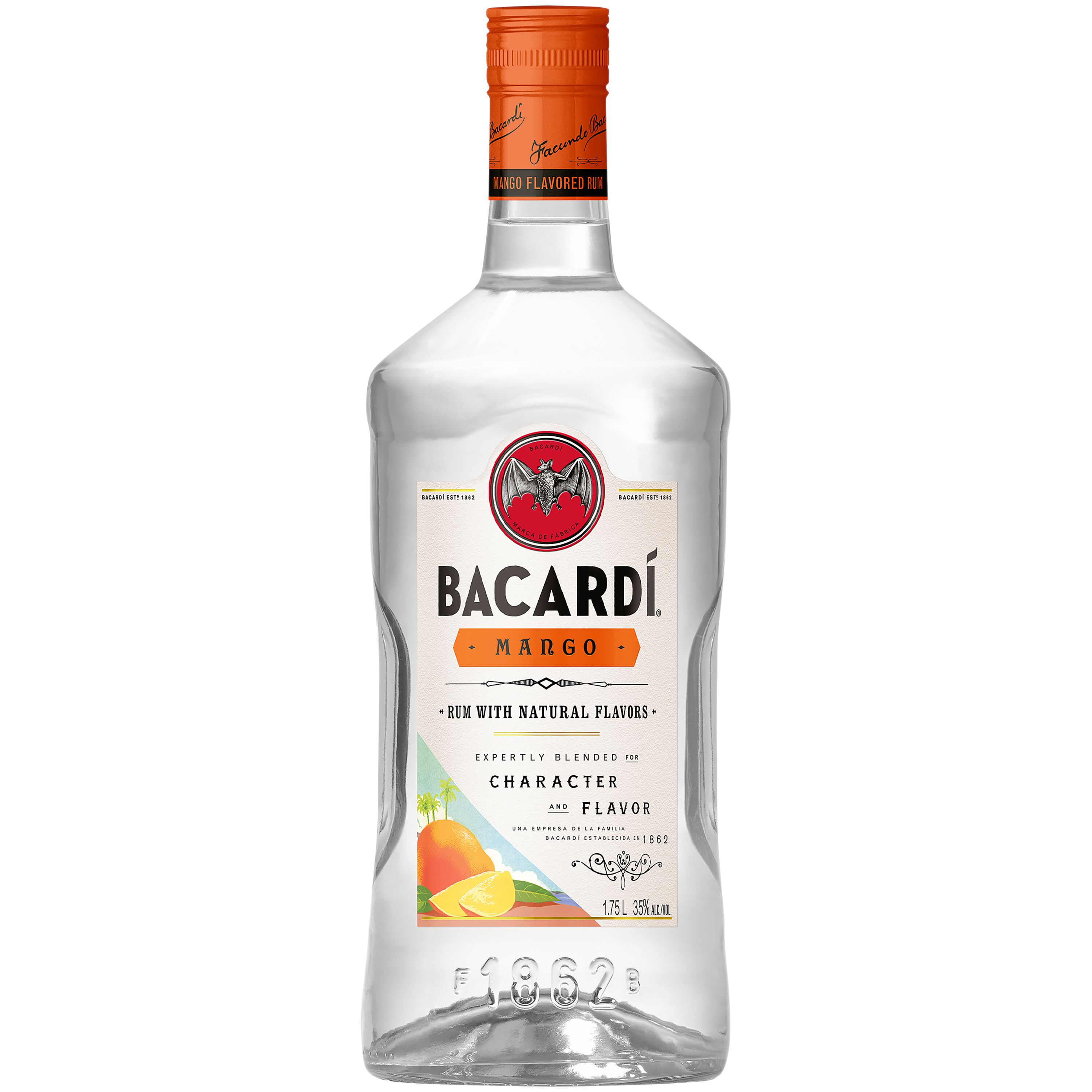Bacardi Mango Flavored Rum, 1.75 L