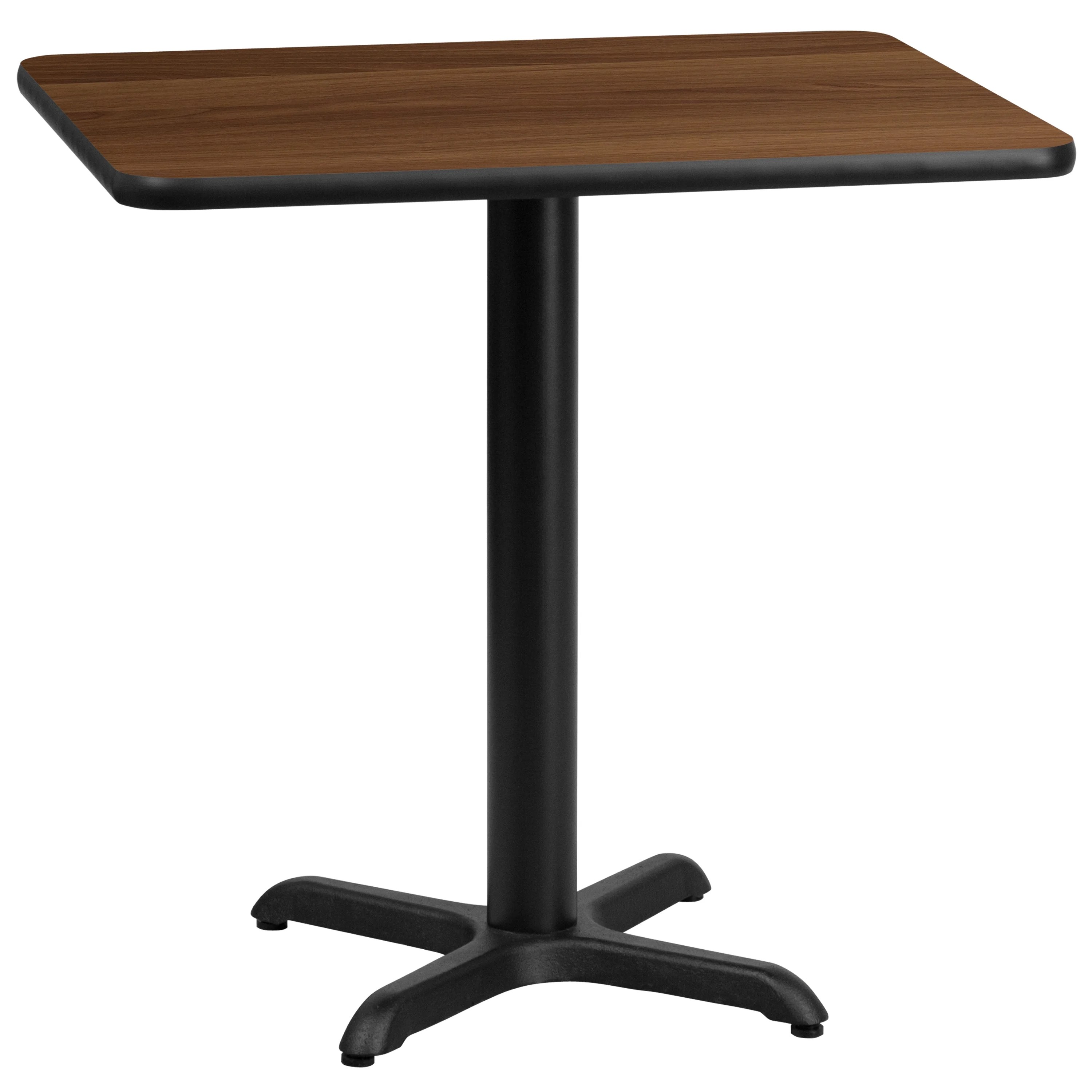 Flash Furniture 24'' x 30'' Rectangular Walnut Laminate Table Top with