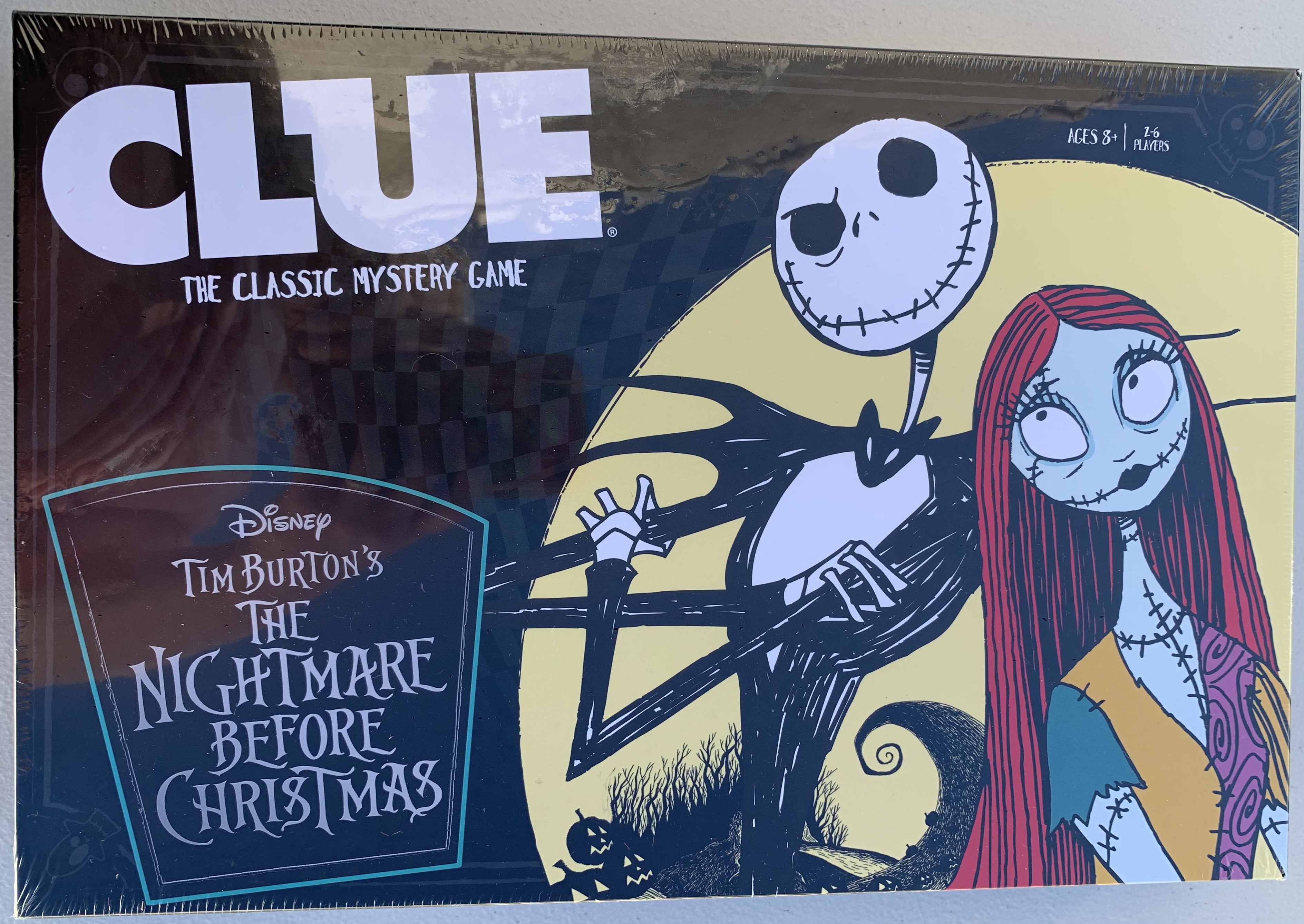 Nightmare Before Christmas Clue The classic Mystery Game