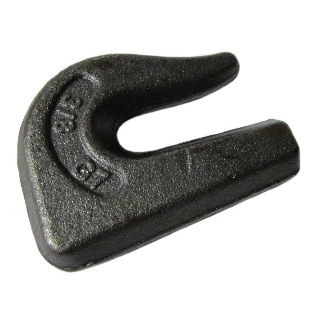 3/8" G70 Weldable Grab Hook for ChainTowRigging Weld On WLL 6,600 Lbs