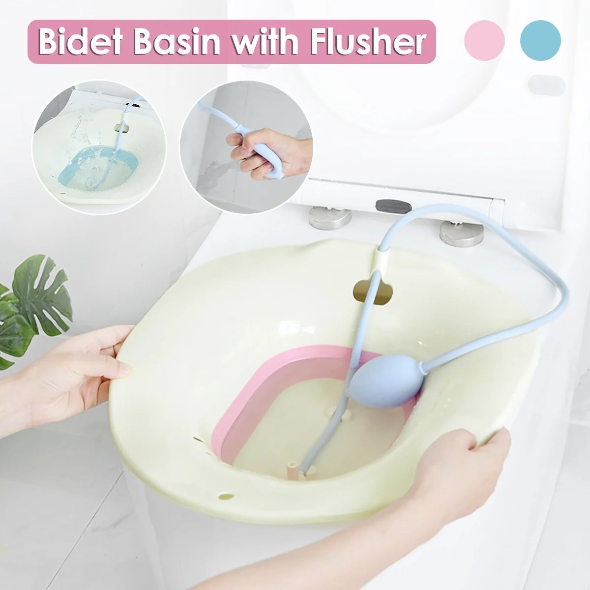 Toilet Hip Bath Tub Washing Basin for Pregant Women Hemorrhoids