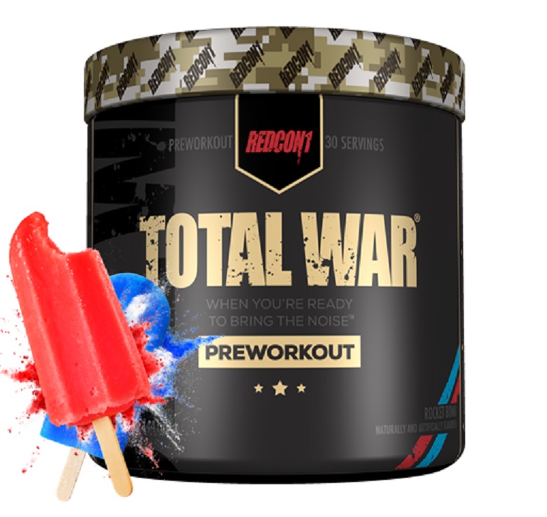 Redcon1 Total War PreWorkout Powder 30 Servings Rocket Bomb Exclusive