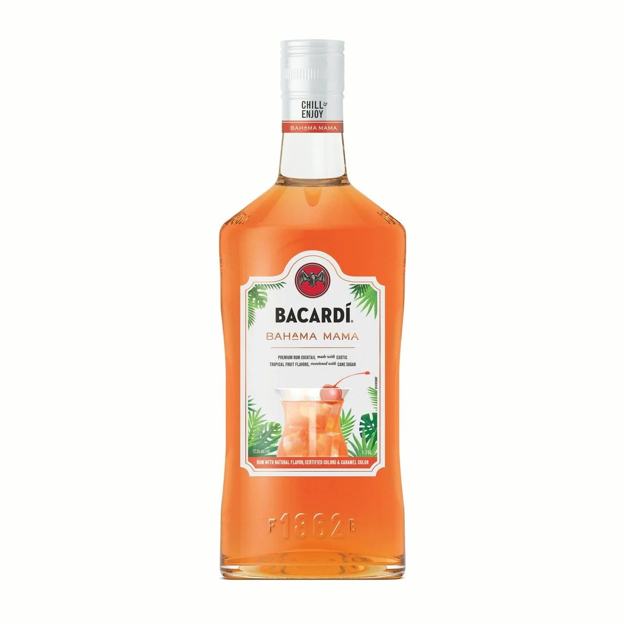 Bacardi Party Drinks Bahama Mama Cocktail, 1.75 L