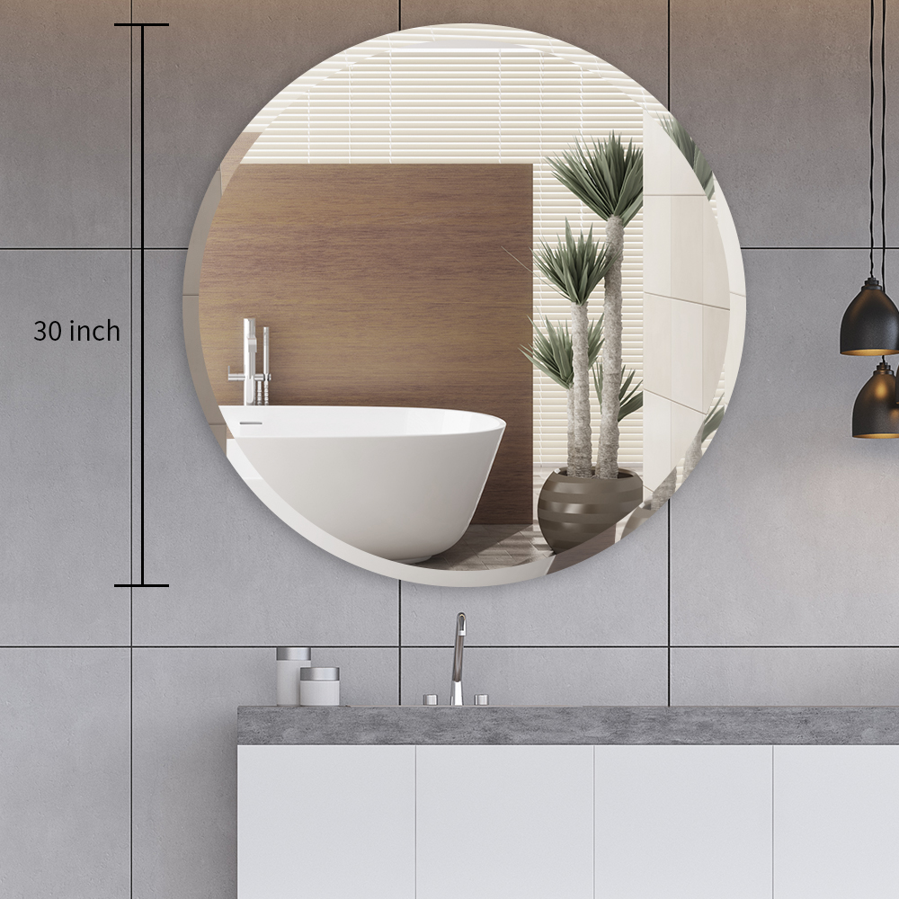 Bathroom Mirror No Frame Rispa