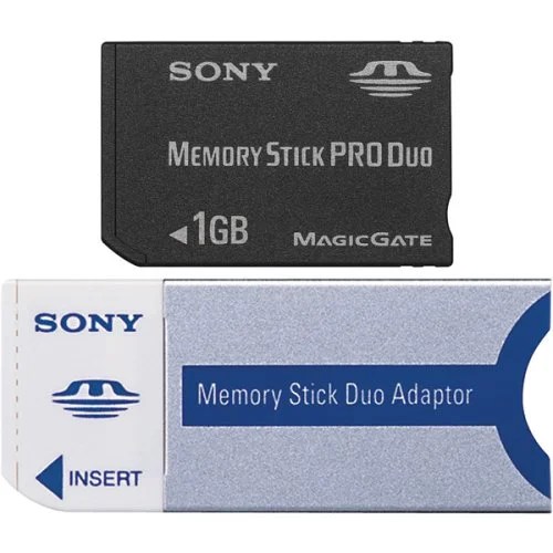 Sony Flash memory card ( Memory Stick Duo adapter included ) 1 GB