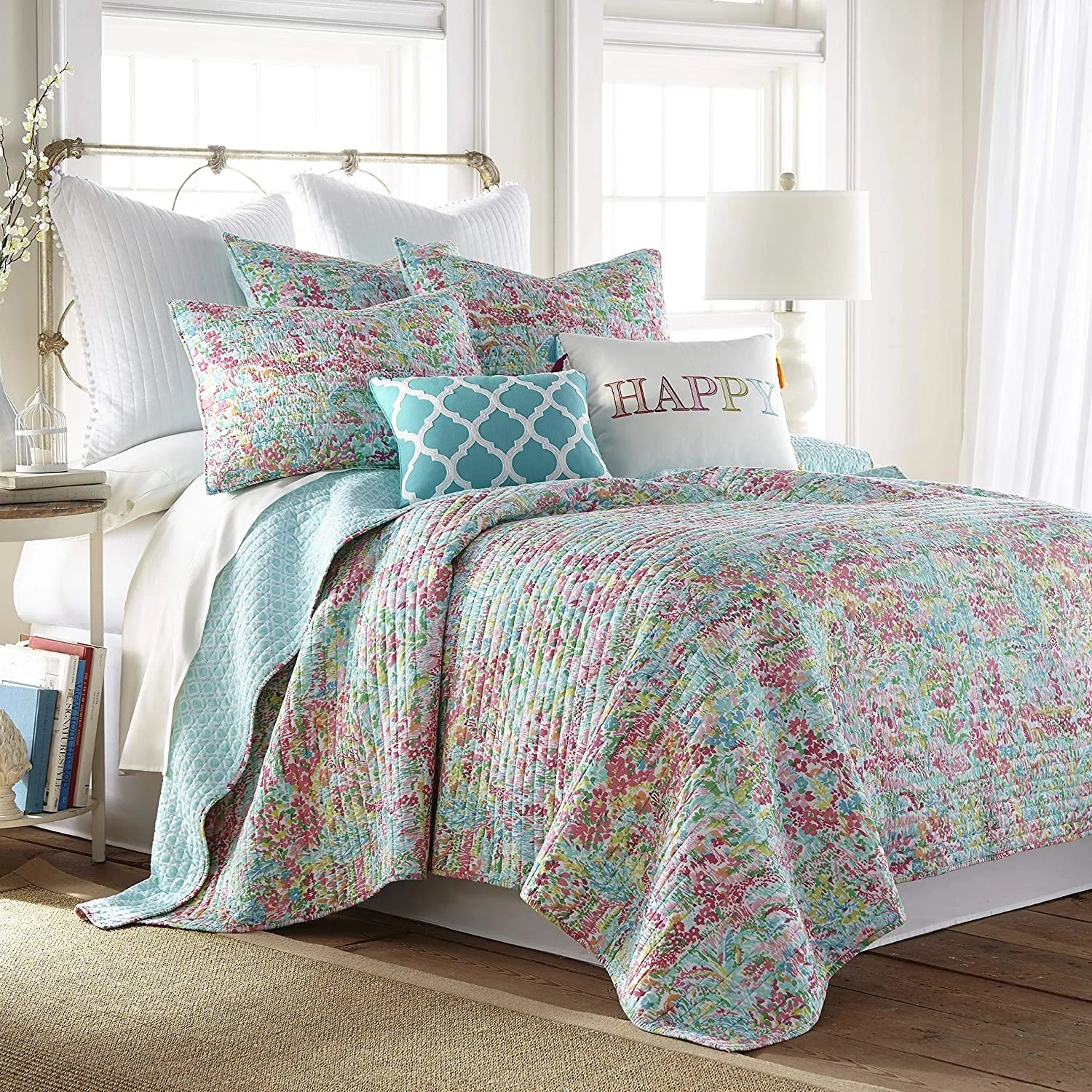 Levtex Home Karolynna Quilt Set King Quilt + Two King Pillow Shams