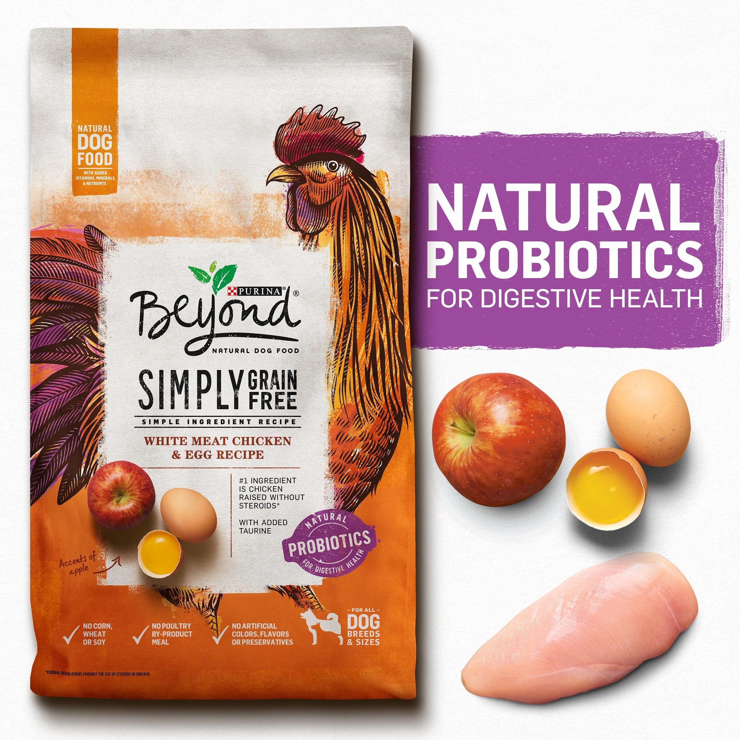 Purina Beyond Grain Free, Natural Dry Dog Food, Grain Free White Meat