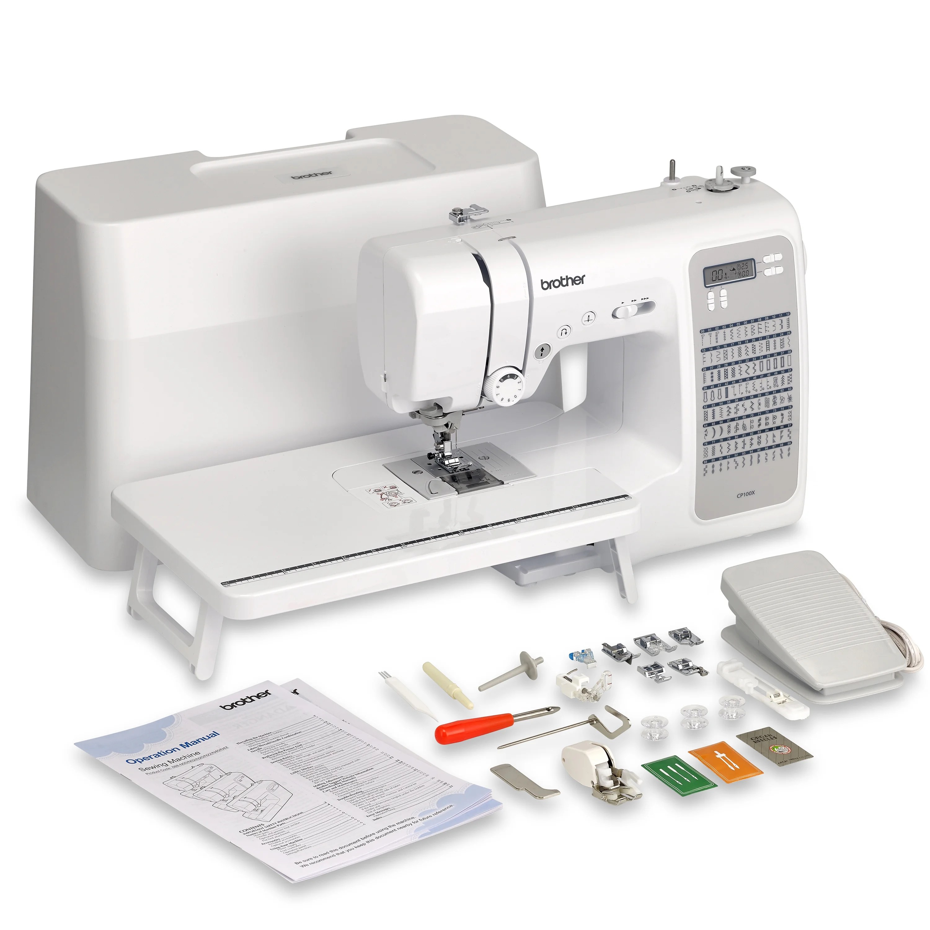 Brother CP100X Computerized Sewing and Quilting Machine with 100 Built