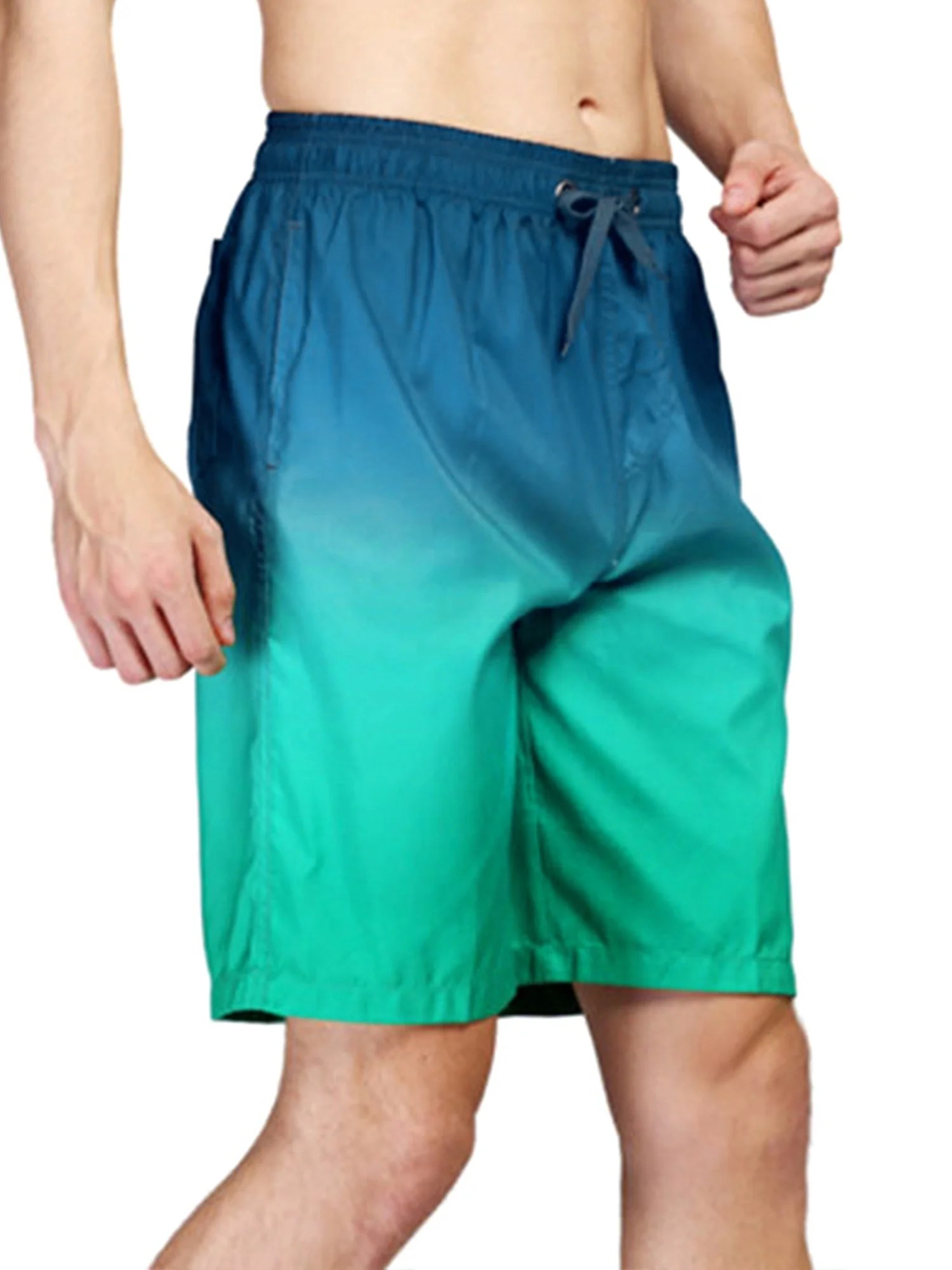 HiMONE Mens Swimming Swim Shorts Elastic Waist Pockets Surf Summer