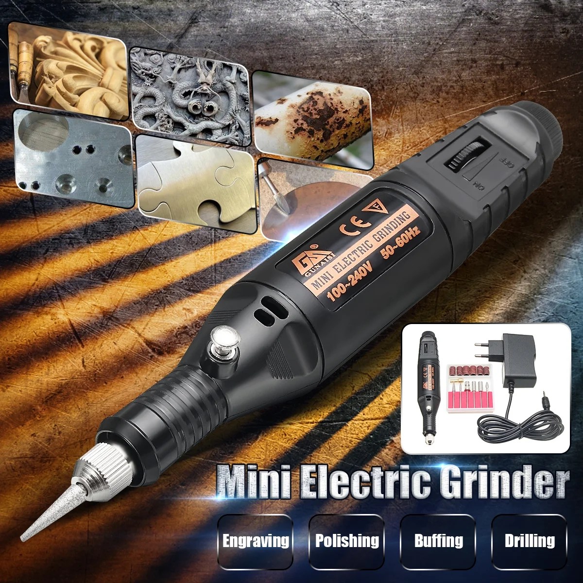 15Pcs DIY Electric Engraving Tool Engraver Carved Pen for Jewelry Metal 15Pcs DIY Electric Engraving Tool Engraver Carved Pen for Jewelry Metal