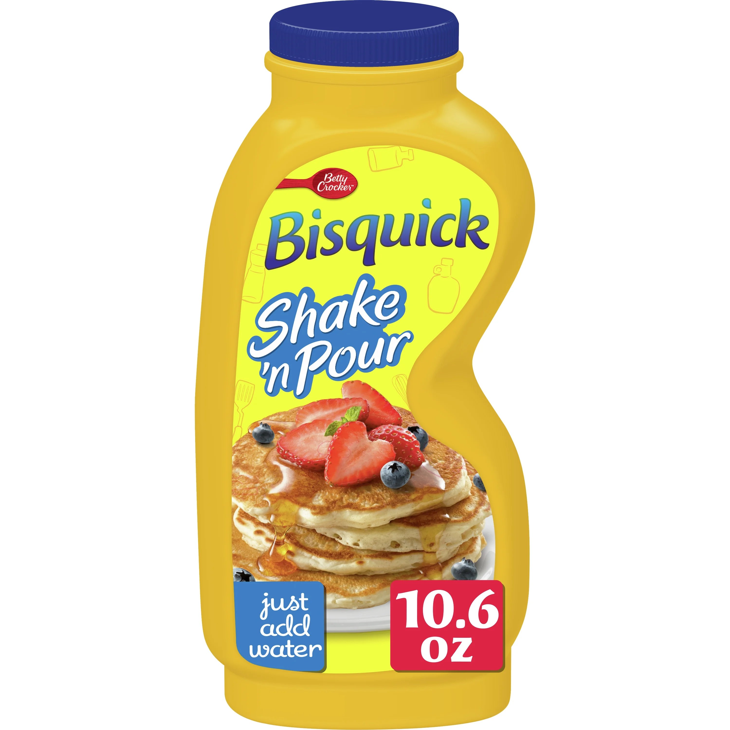 Betty Crocker Bisquick Shake N Pour Pancake Mix, 10.6 oz