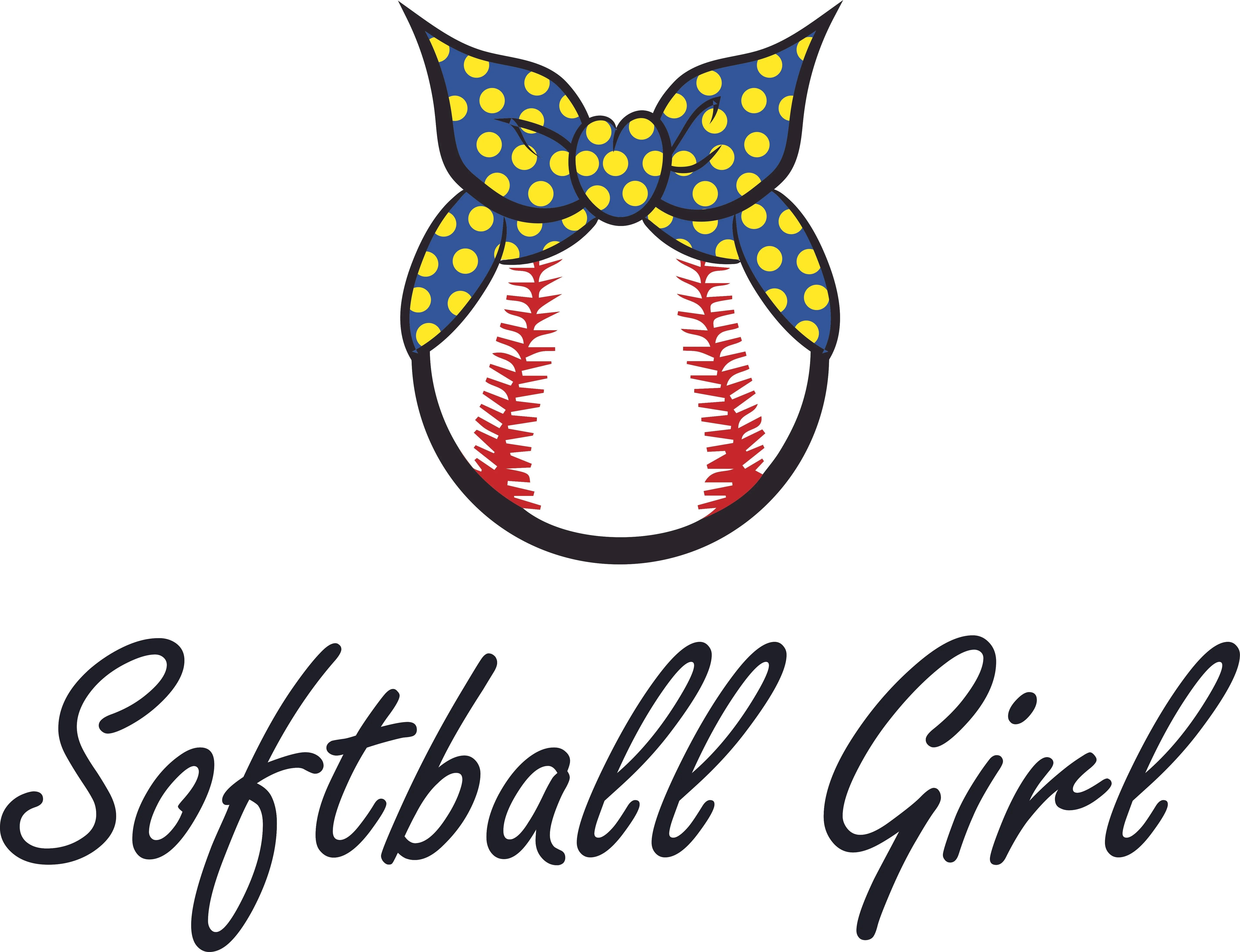 Softball Girl Wall Decals For Atheletes Fans Athletic Bedroom Home